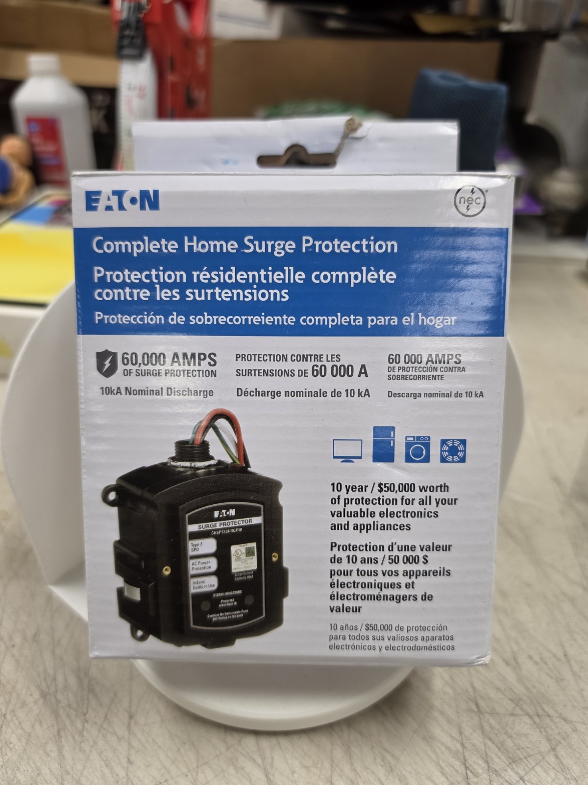 Eaton CHSPT2SURGE10 Complete Home Surge Protection - 60,000 AMPS