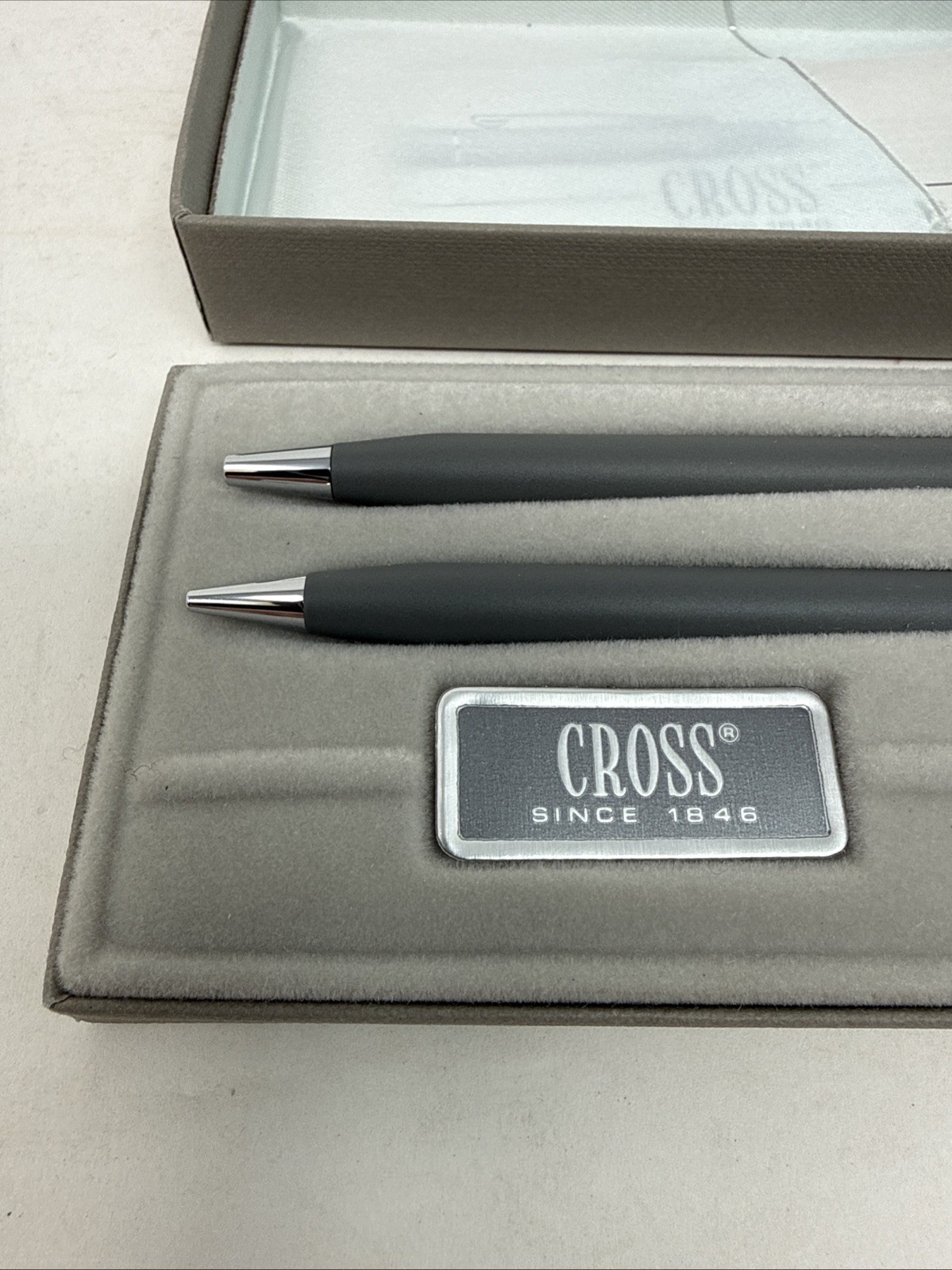 British Airways Concorde Aircraft Ballpoint Pen and Pencil Set AT Cross Unused