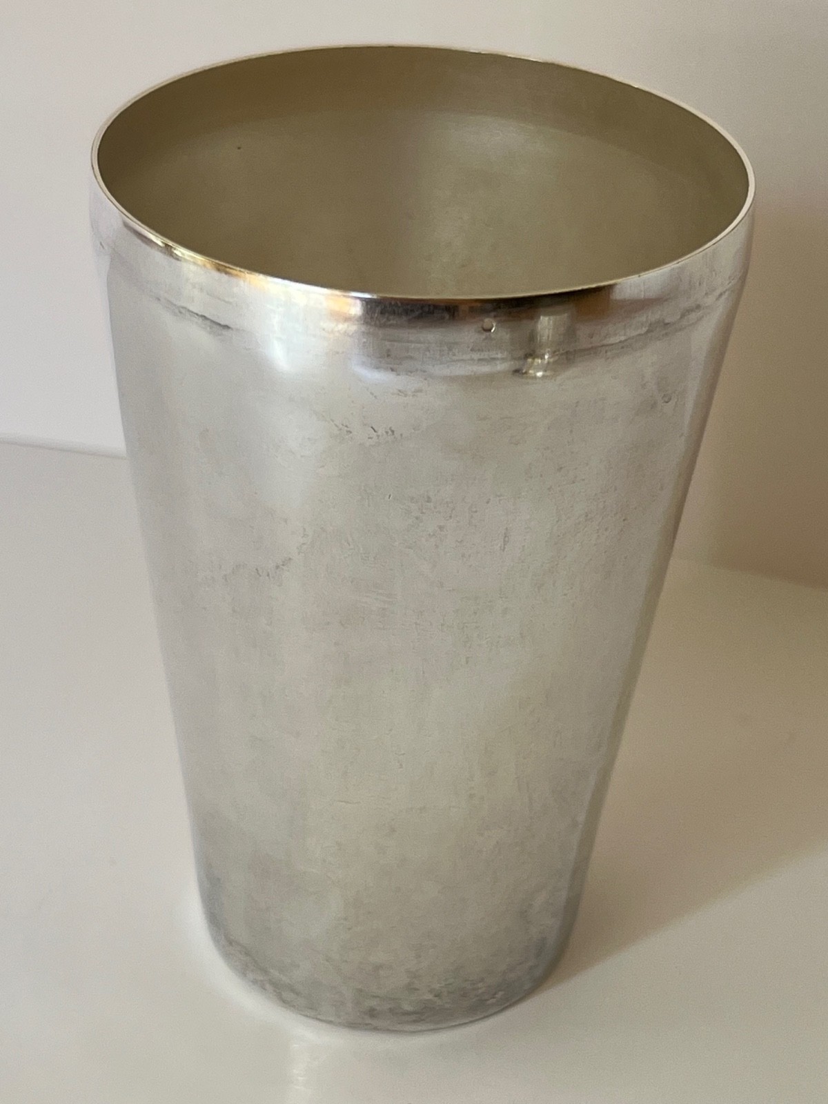 CHAS J HAUCK & SONS SILVER COCKTAIL COMBINATION SHAKER Martini BARWARE 1884