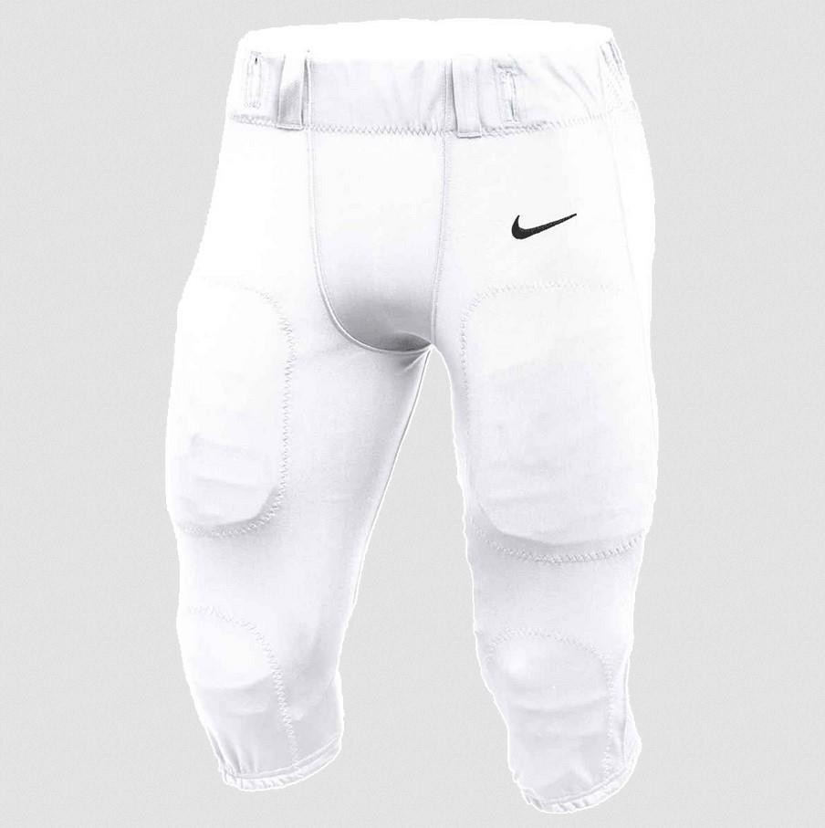 NEW $67 NIKE TEAM VAPOR VARSITY FOOTBALL 3/4 PANTS WHITE 908728-100 SZ 3XL XXXL