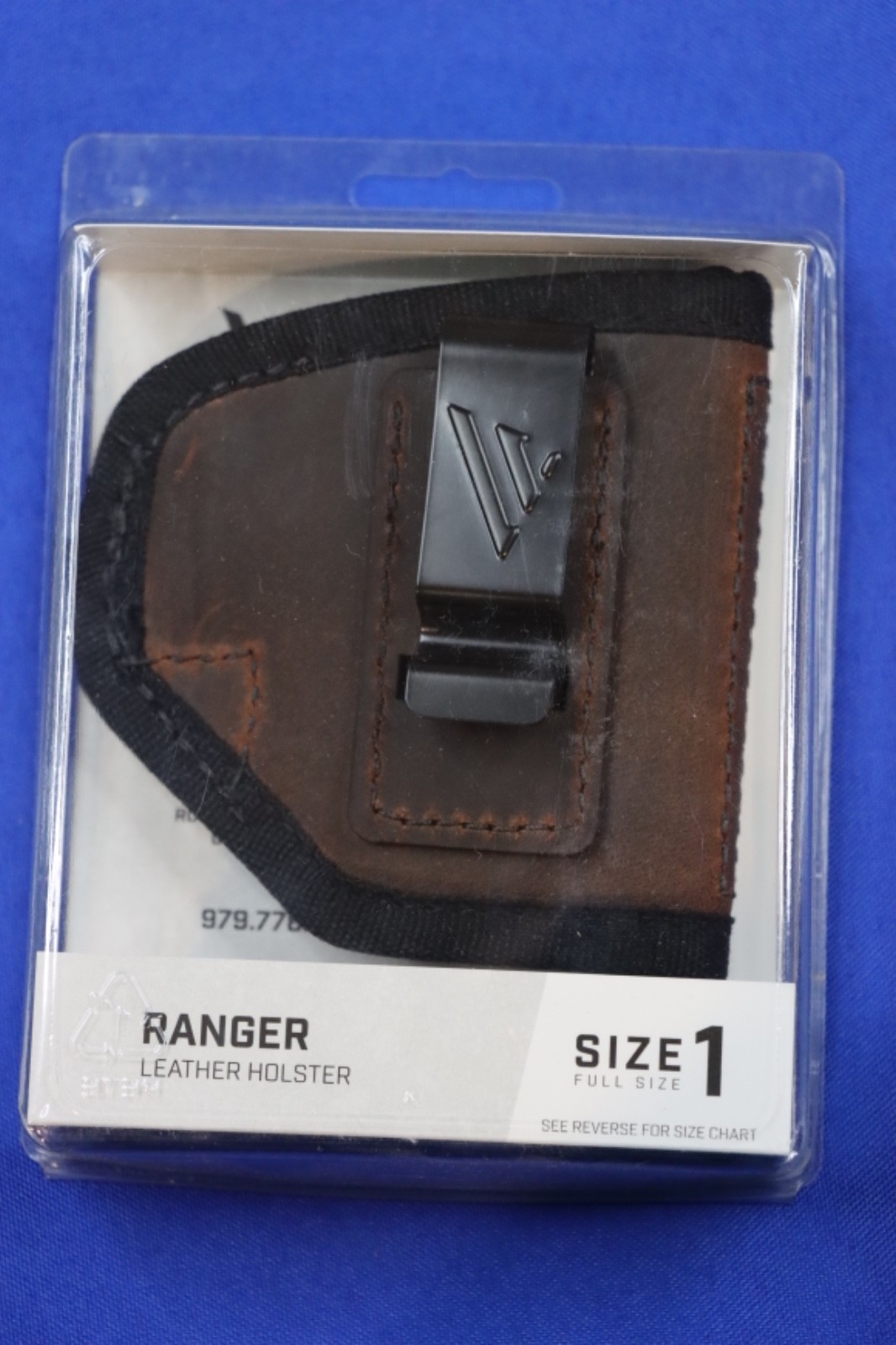 Versacarry Ranger Leather Holster Size 1 Full Size Inside The Waistband