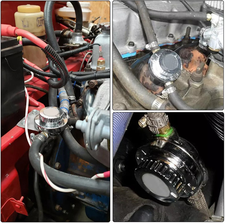 Universal 1-6 PSI Adjustable Fuel Pressure Regulator Kit For Carburetor Engine