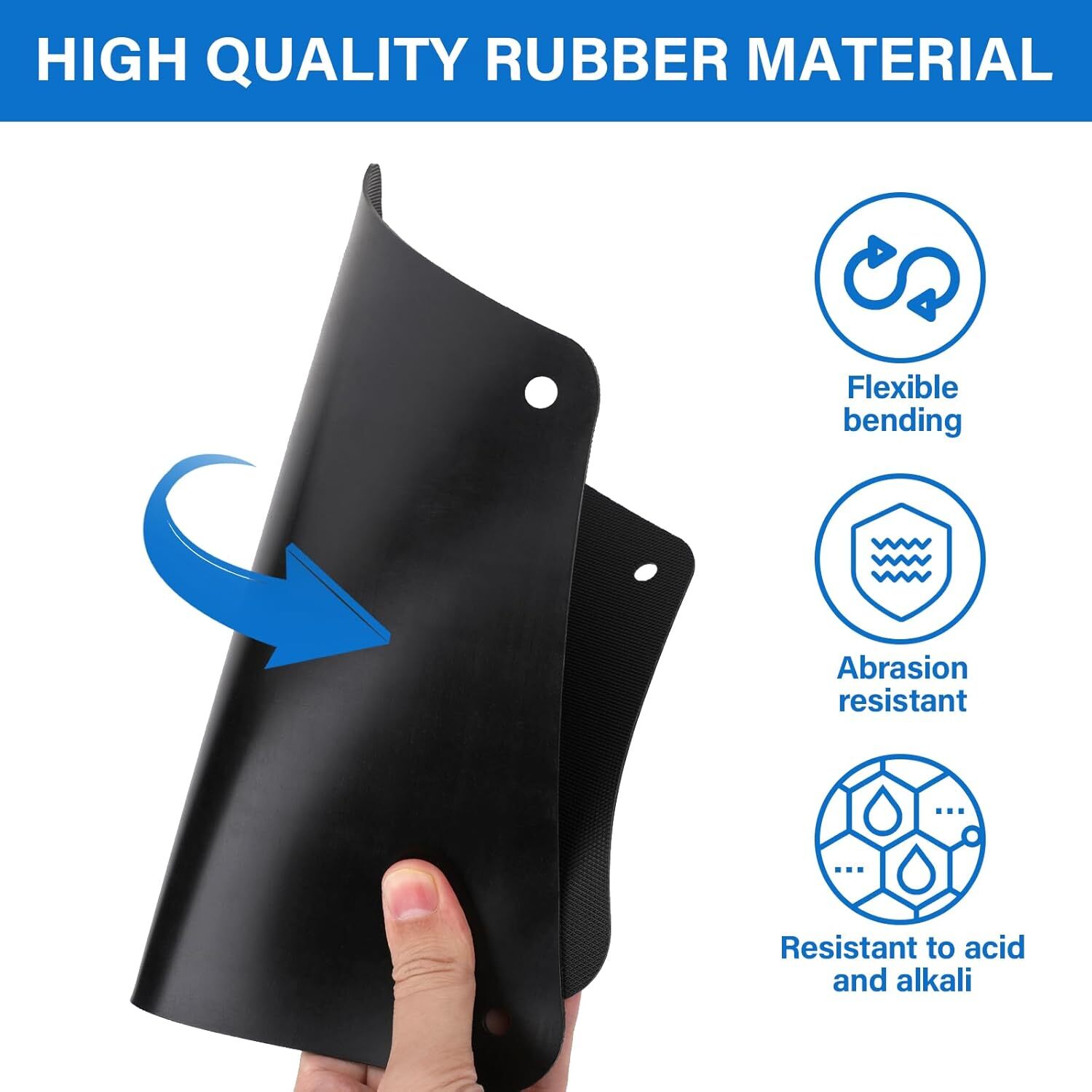 For Toyota Tundra & Sequoia 2007-2022 Splash Shield Fender Liner Apron Seal