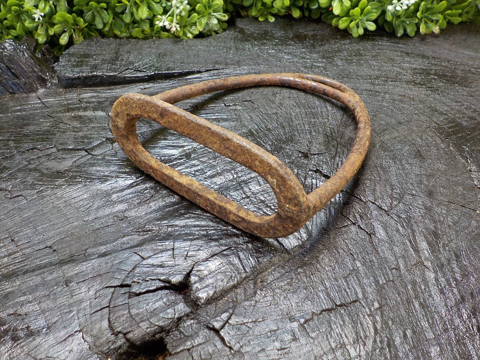 Old Rare Vintage Antique Civil War Relic Confederate Calvary Iron Stirrup