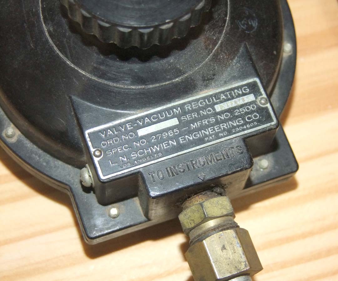 Original Waco CG-4A Hadrian Glider Instrument Panel