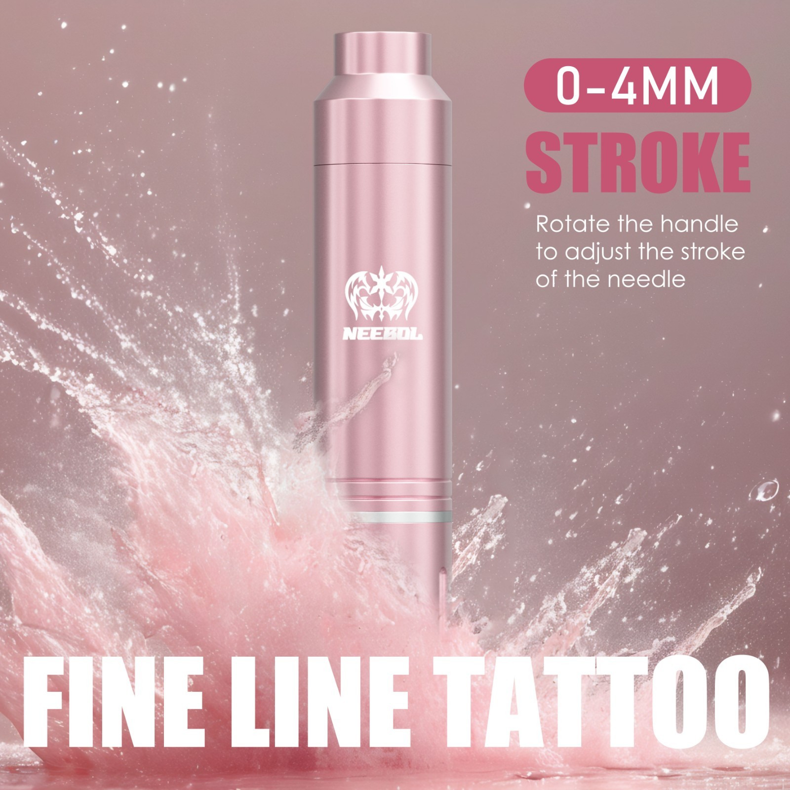 Complete Wireless Tattoo Pen Kit Rotary Microblading Machine Permanent MakeUp