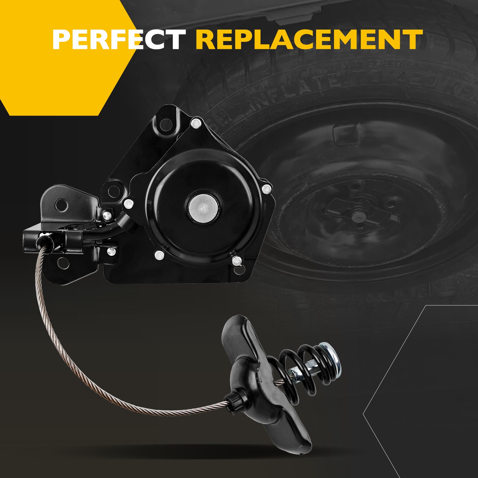 925-502 Spare Wheel Tire Hoist Assy For 09-19 Honda Pilot Acura MDX 74711SZAA01