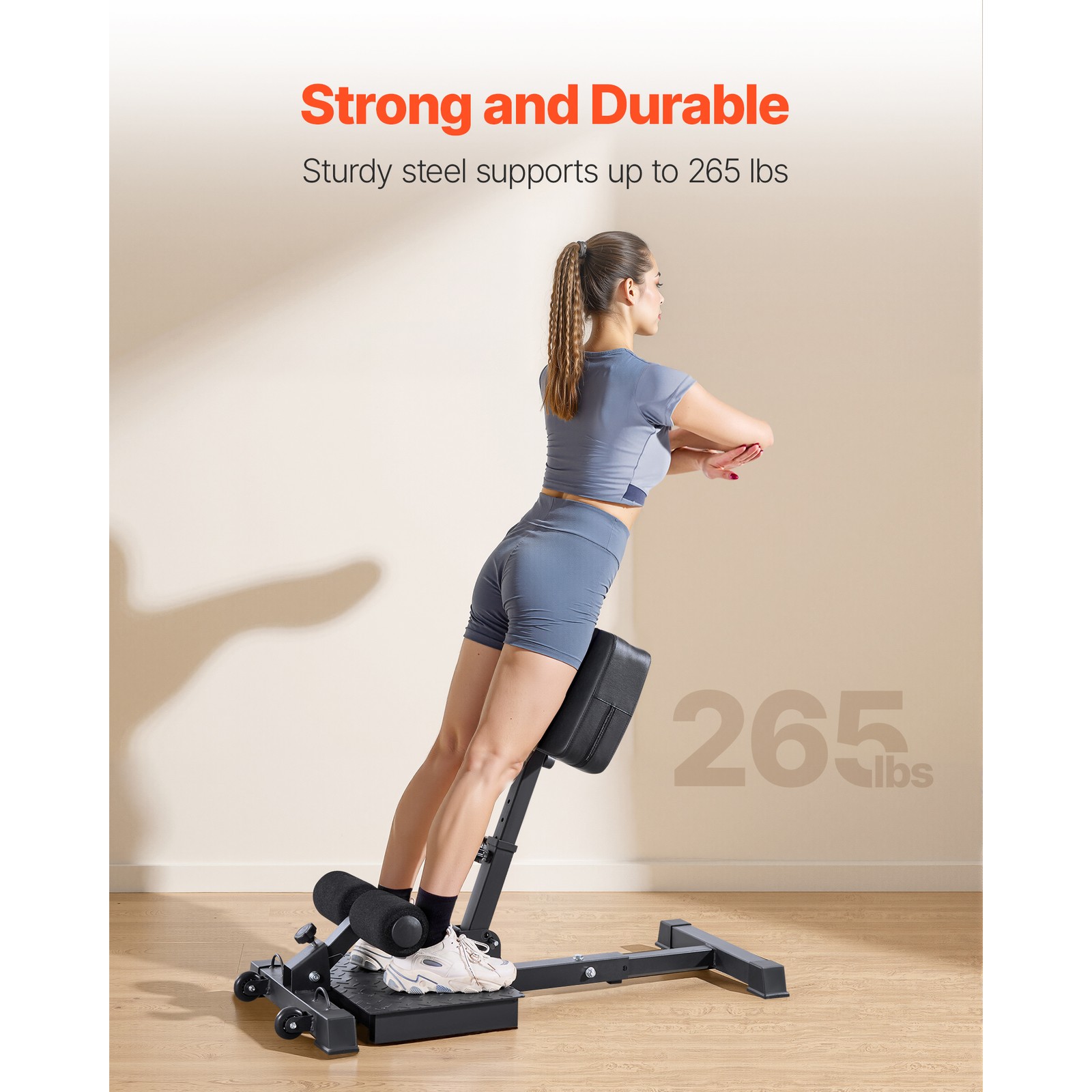 Uimoso Foldable Sissy Squat Machine for Glutes and Lower Body Workouts