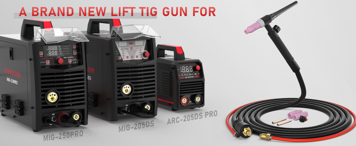 WP-17V 150-Amp Air Cooled Lift TIG Torch-12ft(4m) with 35-50 Connector