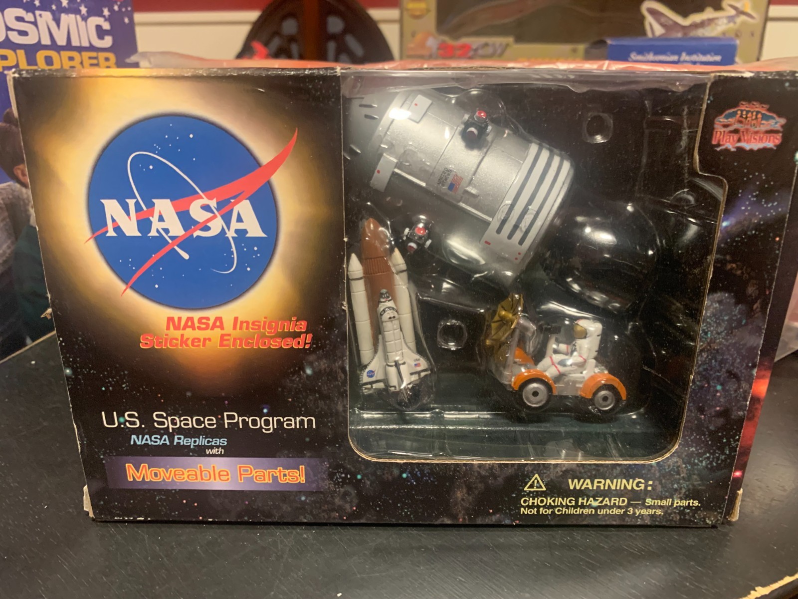 Play Vision Nasa US Space Program Apollo 11 Command Module Replica Figure New