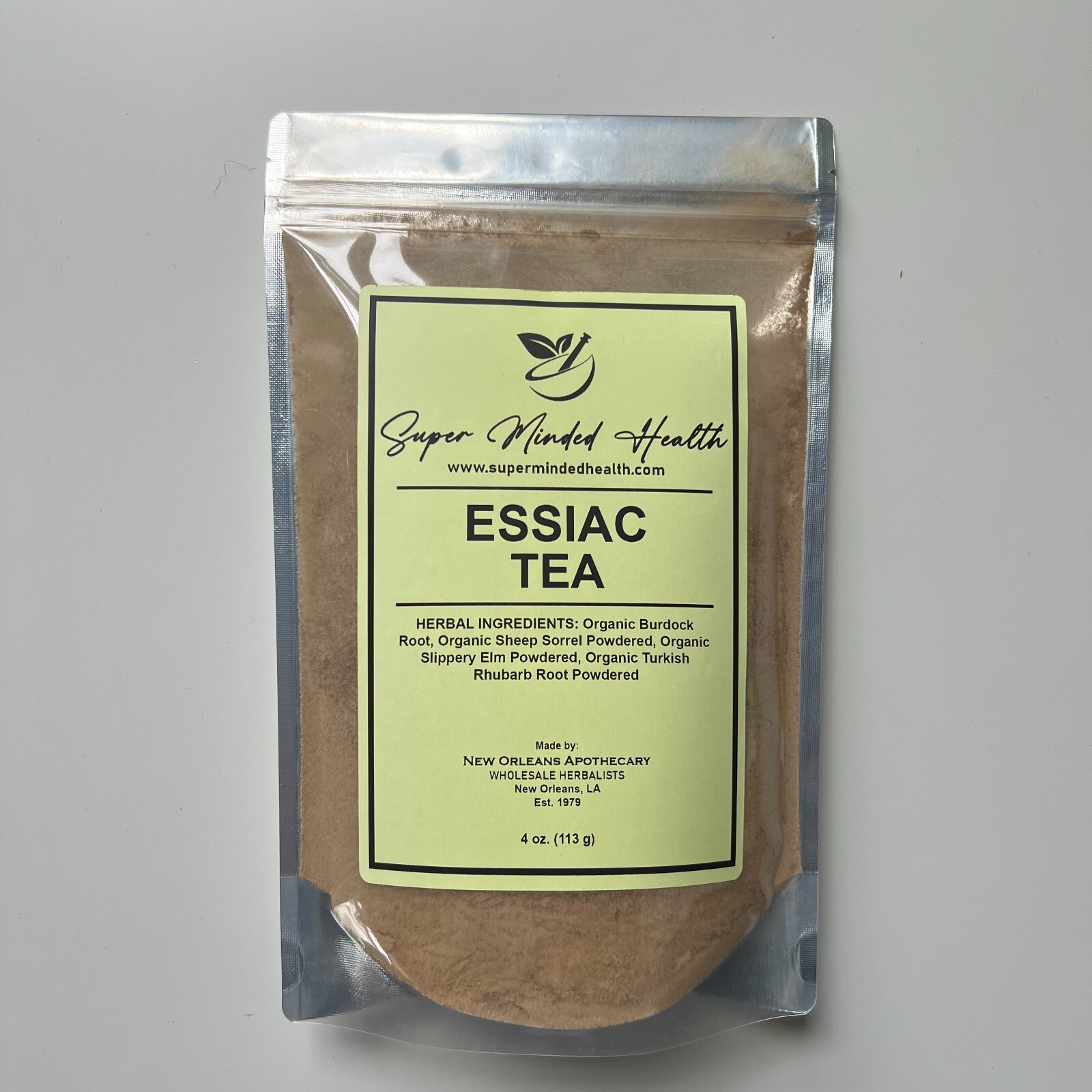 Organic Essiac Tea (32 Servings) Original Recipe from Nurse Caisse Herbal Tea Ca