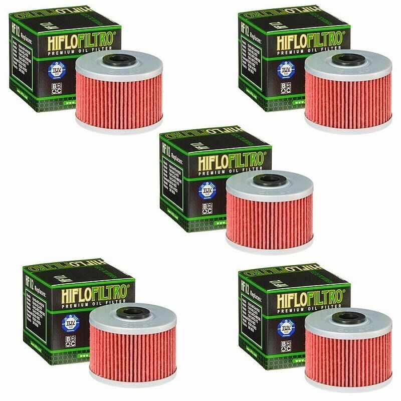 2008-2014 Kawasaki KFX450R Genuine HiFlo Oil Filter HF112 KFX 450 450R - 5 Pack