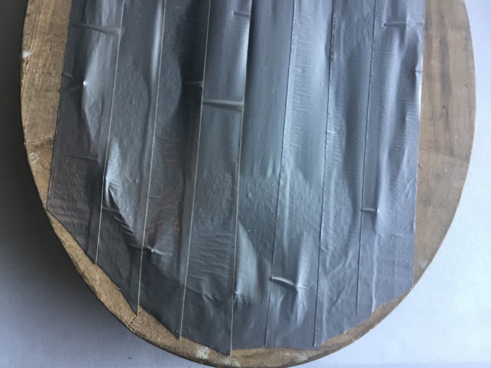 Vtg WW1 Convex Glass Soldier Military Portrait US Army Oval Framed Wall Hanging