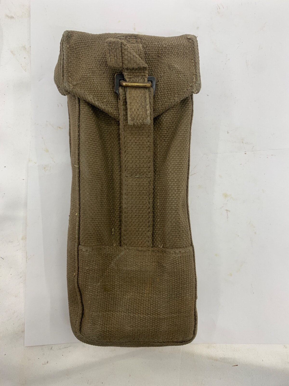 WEST GERMAN SMG 9MM CANVAS MAGAZINE POUCH GREEN