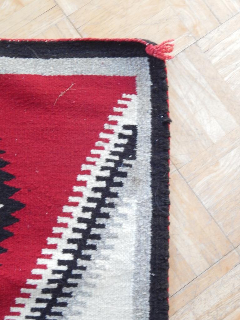 ANTIQUE NAVAJO INDIAN KLAGETOH DAZZLER RUG - NICE LRG SIZE + FABULOUS COLORS