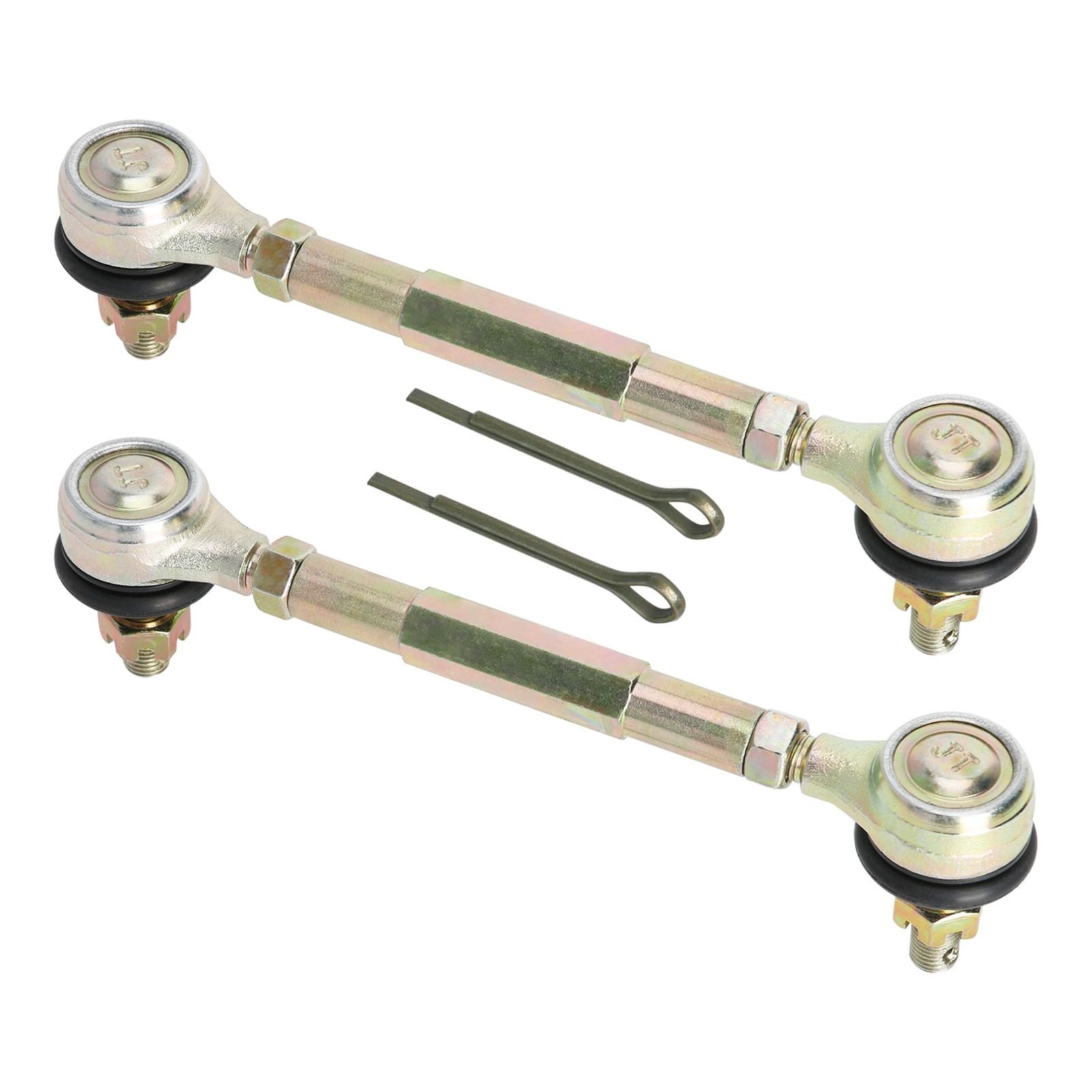 Adjustable Steering Tie Rod Ball Joint 150mm 10mm for 50-250cc ATV Quad Go Kart