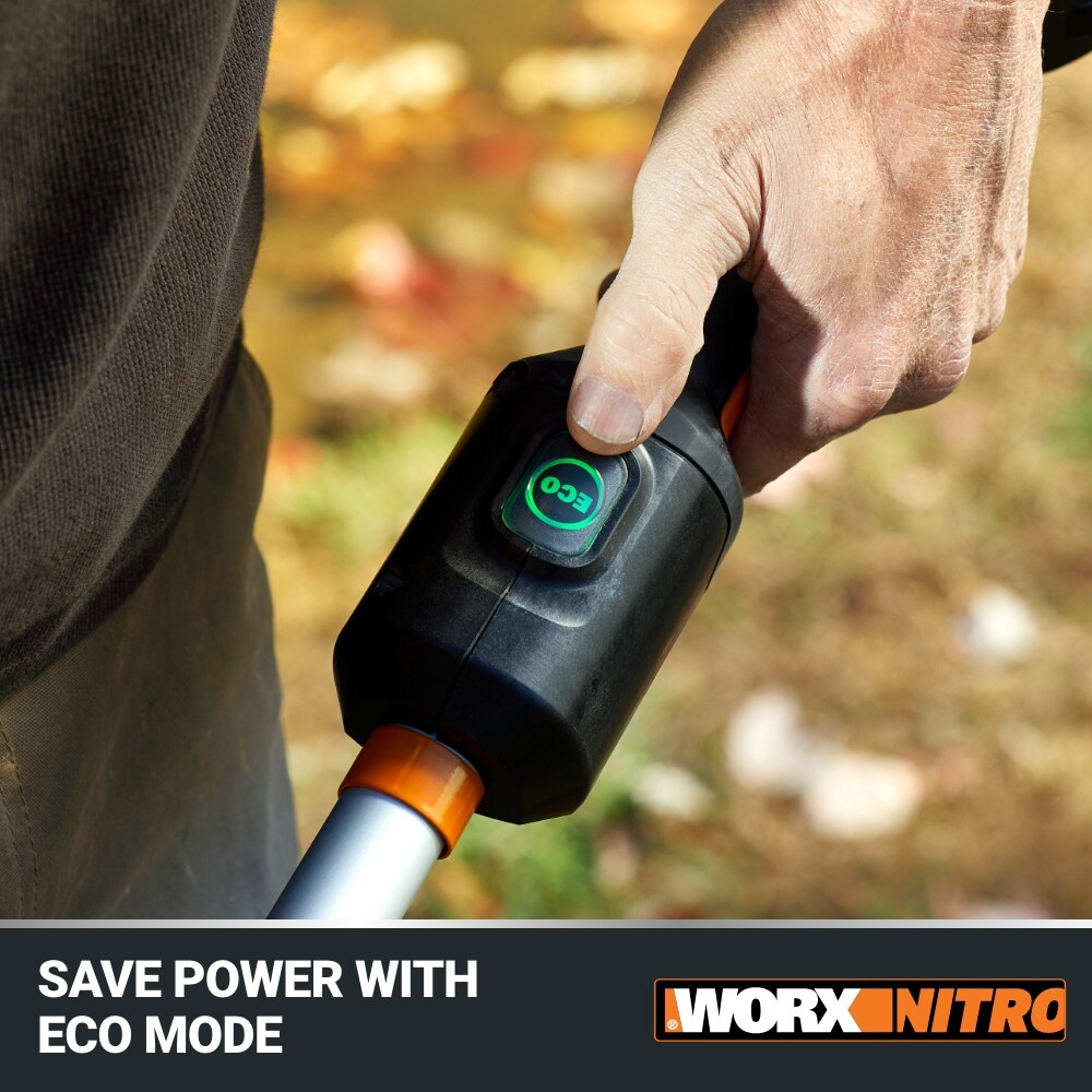 WG185 Worx Nitro 40V 15” Cordless String Trimmer 4.0Ah Power Share -SR