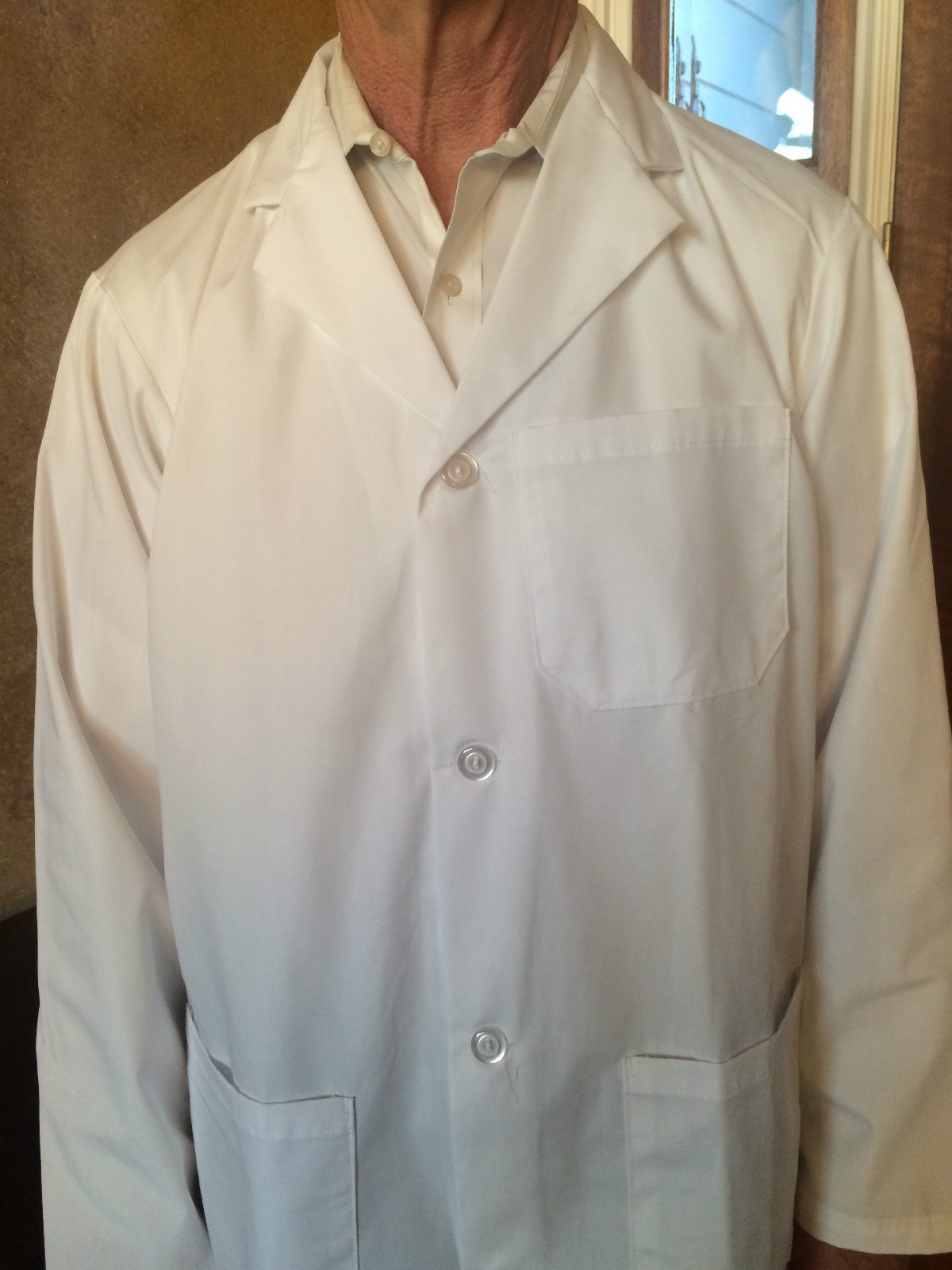 Men's 1st Quality River's End Lab Coats Cotton Blend for 10.00 Size: XL only