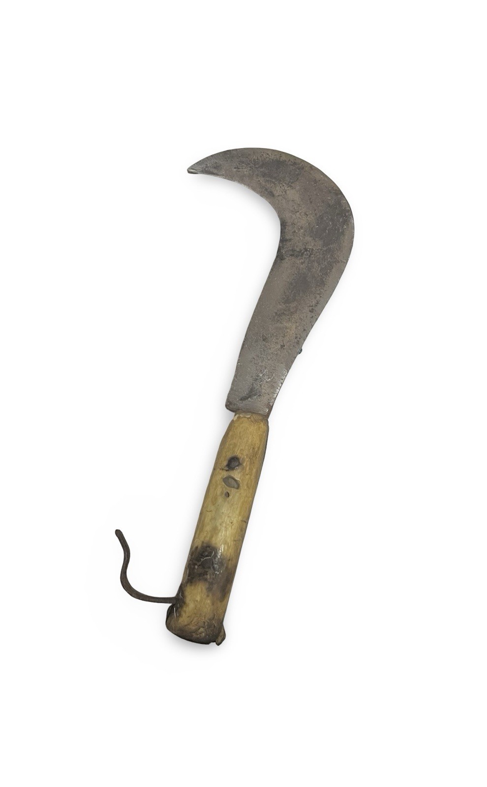 Vintage Billhook Curved Blade Machete Sickle Tobacco Knife Tool Farm 12”