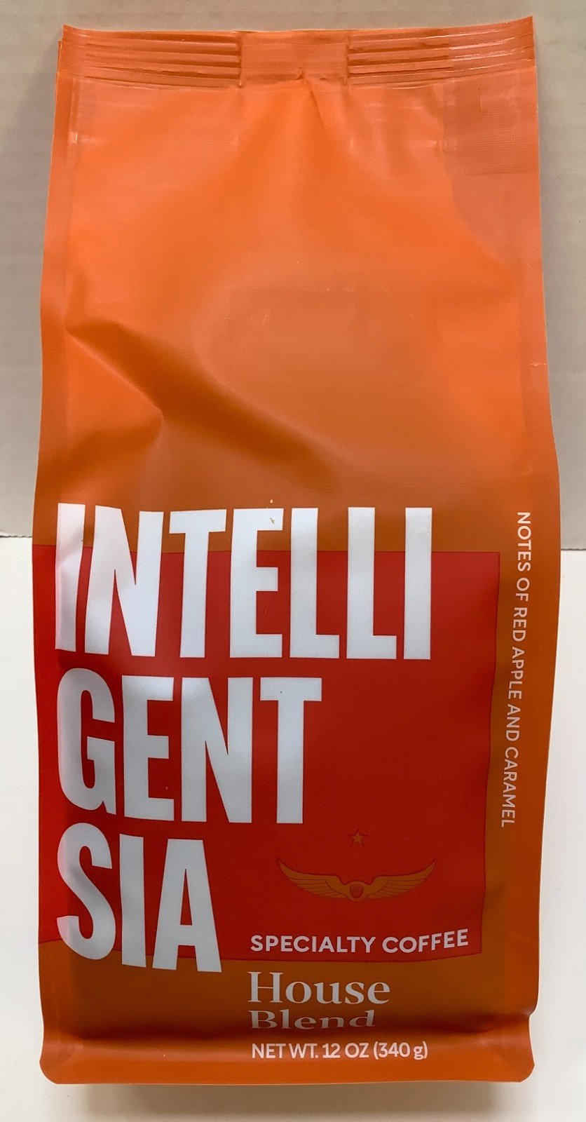 Intelligentsia Light Roast Whole Bean Coffee, House Blend, 12oz, 12/2025