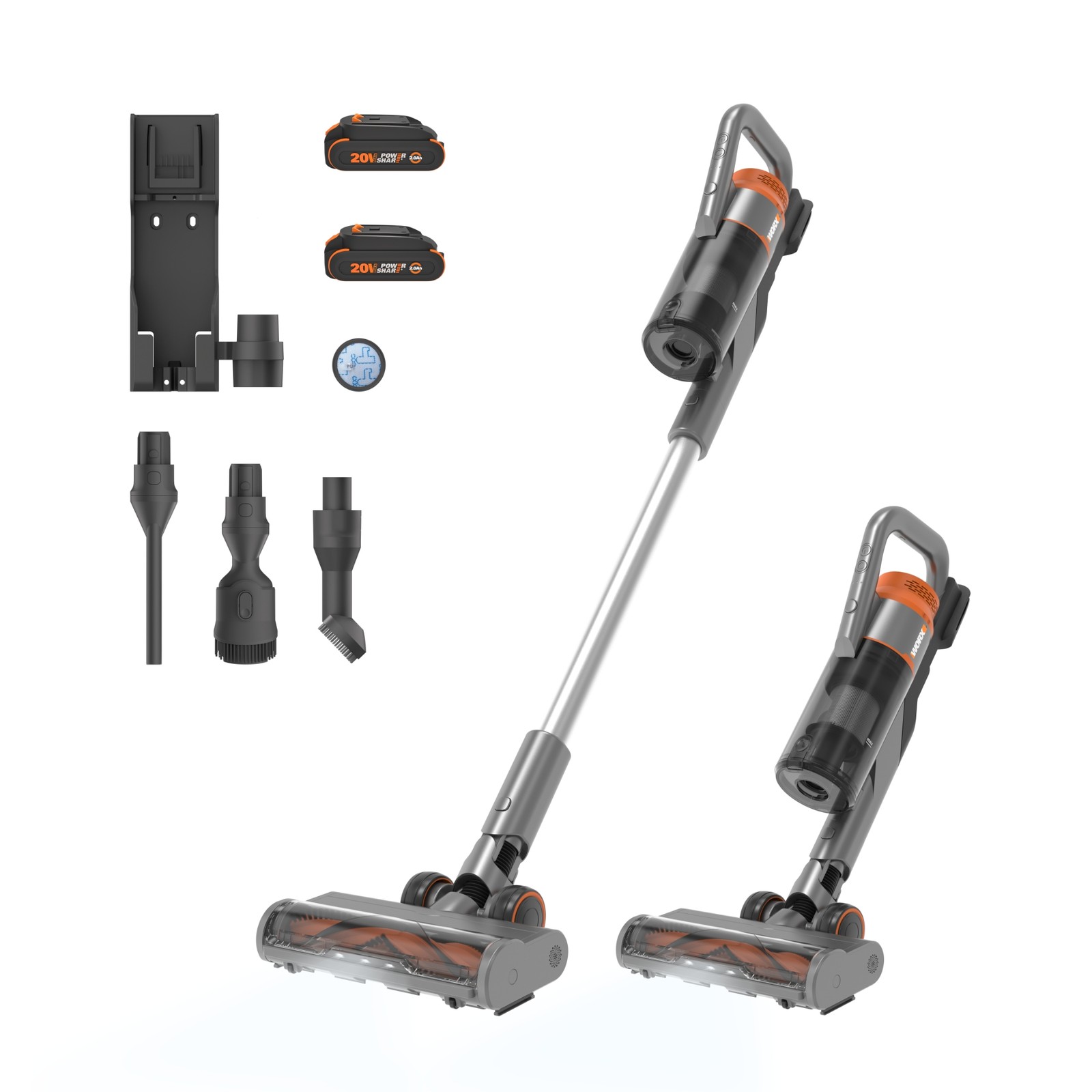 WX038L Worx 20V Cordless Stick Vacuum-OB