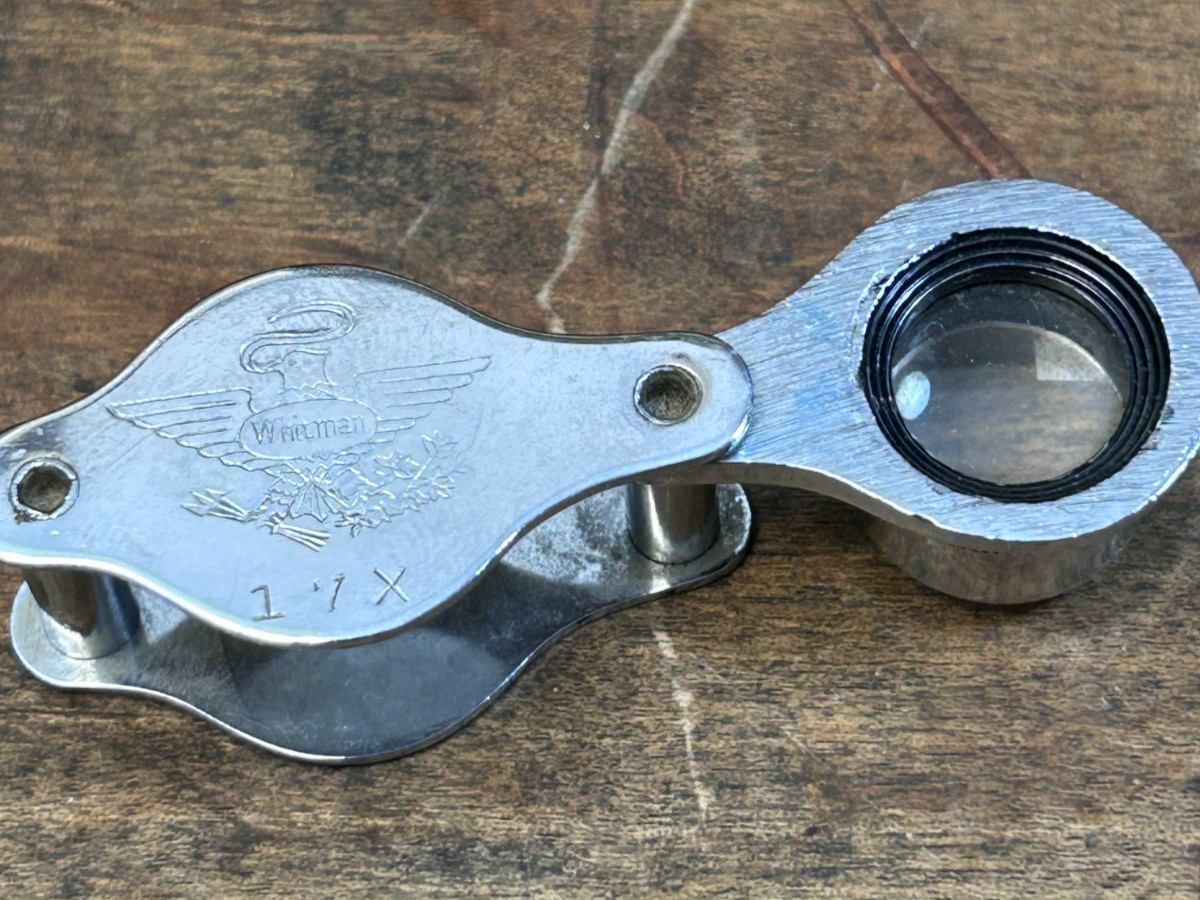 Whitman 10X and 17X Magnifying Glass Japan