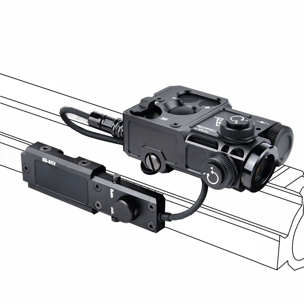 PERST- 4 Aiming IR Green Laser Sight with Tactical Switch Reset Open SOTAC US