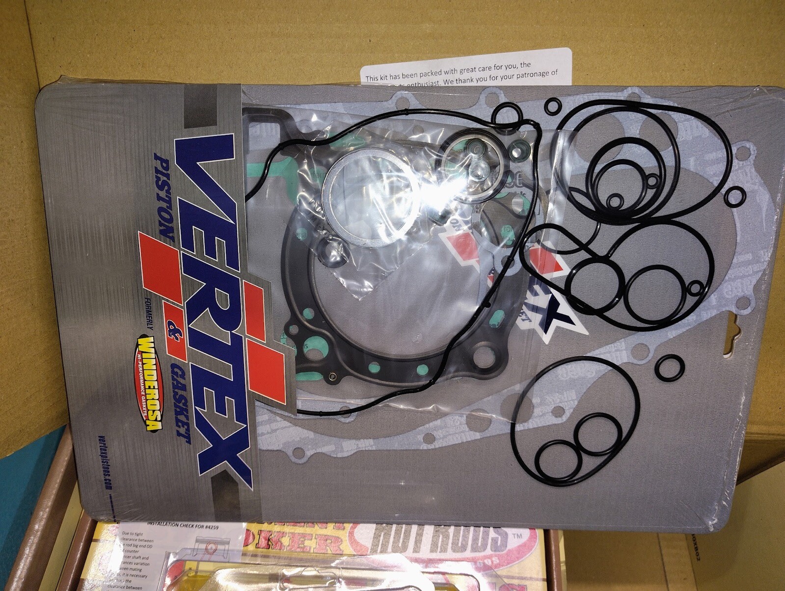 Hot Rods Bottom End +4mm Stroker Crankshaft Kit 2000-2020 Suzuki DR-Z DRZ 400 S