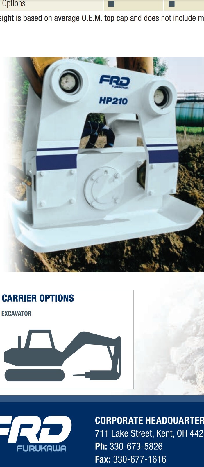 Plate Compactor Attachment For Excavator