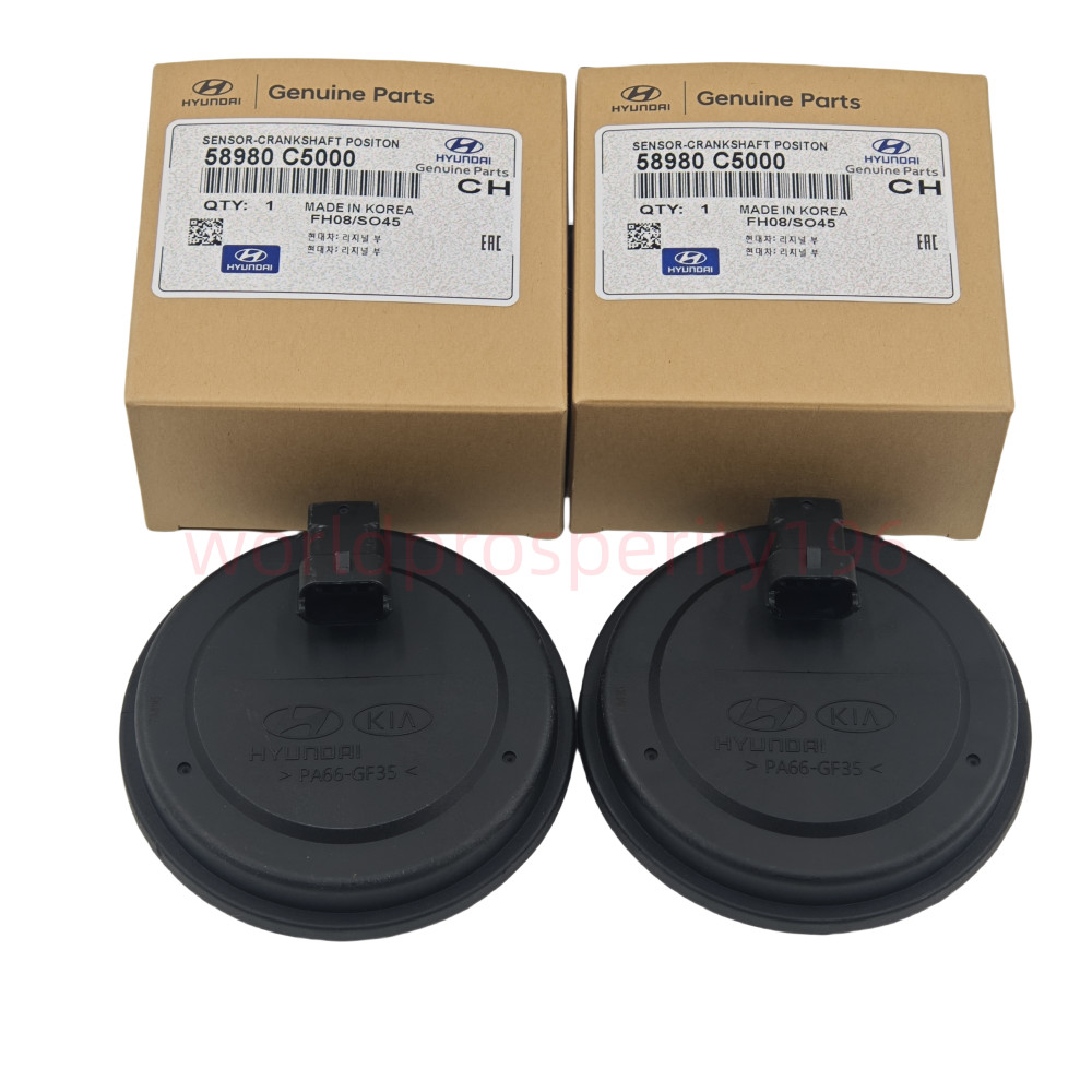 2 X FOR Kia Sorento 2015-2020 2WD Rear Hub Bearing Speed Sensor 58980C5000