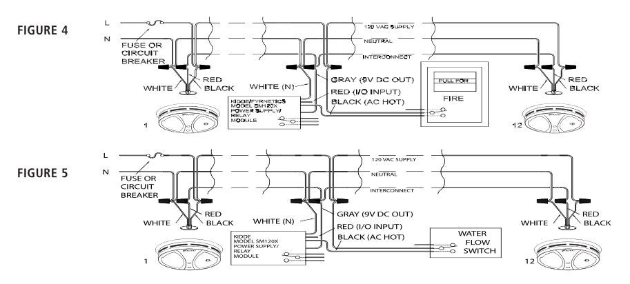 KIDDE Smoke Alarm Relay Module - SM120X