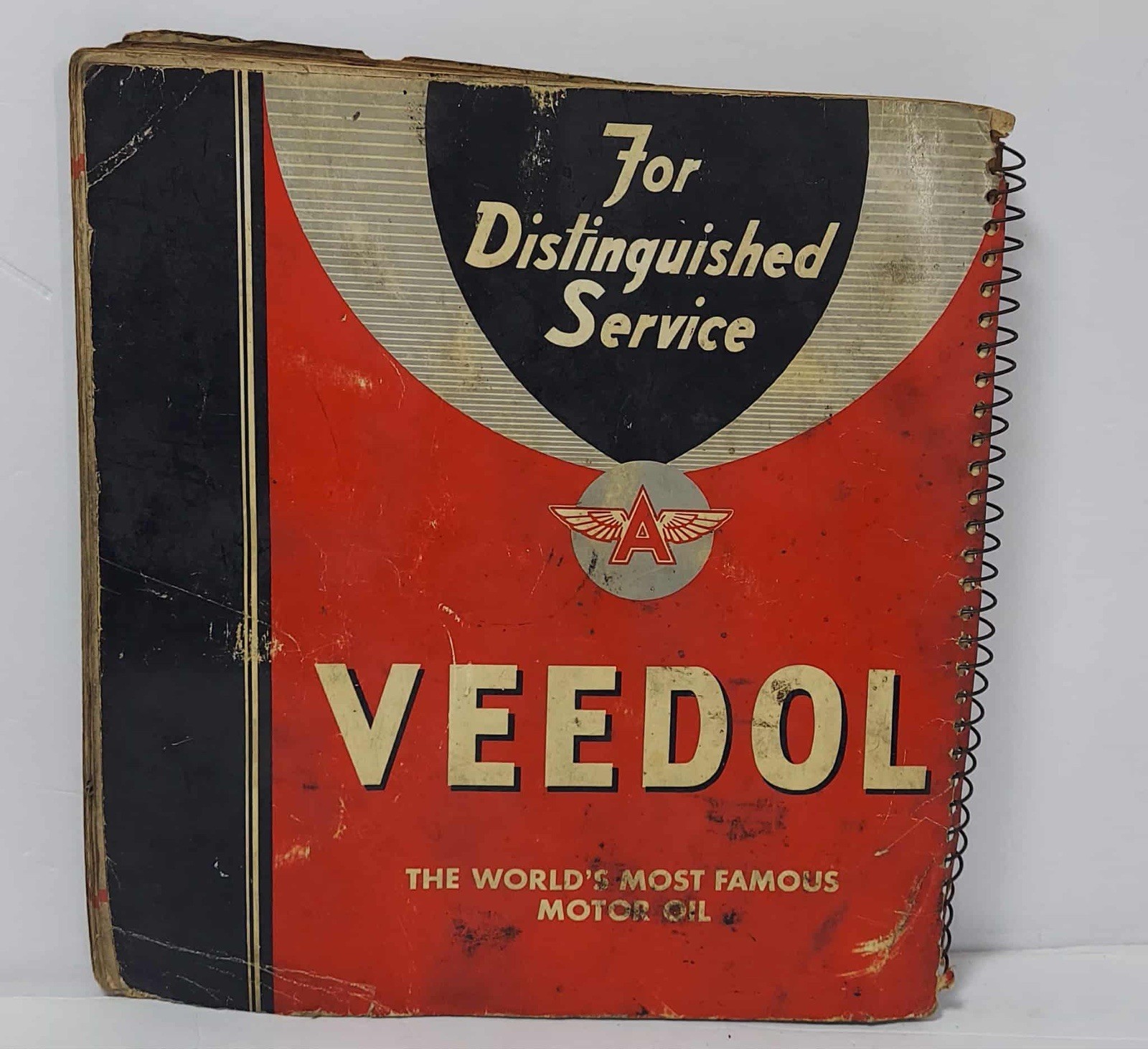 Vtg 1962 Veedol Motor Oil Service And Lubrication Guide Manual