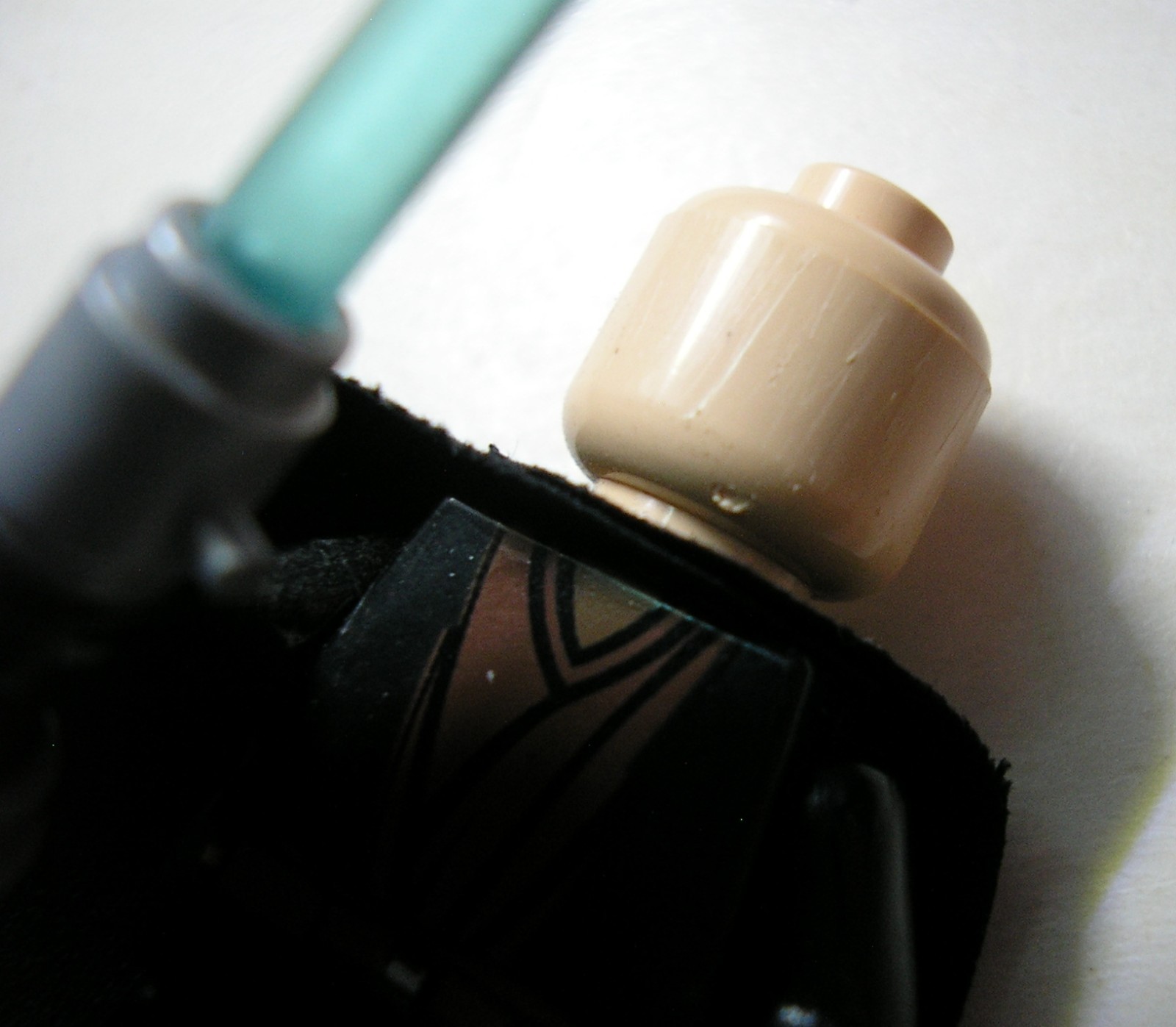 Lego Star Wars ANAKIN SKYWALKER w/ Light-up Lightsaber Minifigure 7257 (Works!)