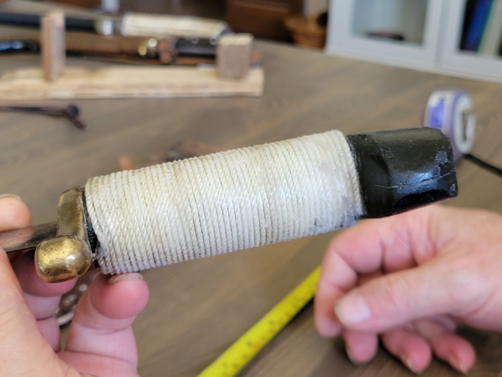 UNIQUE! WWII Case V-44 Bowie Knife w/Custom Sheath