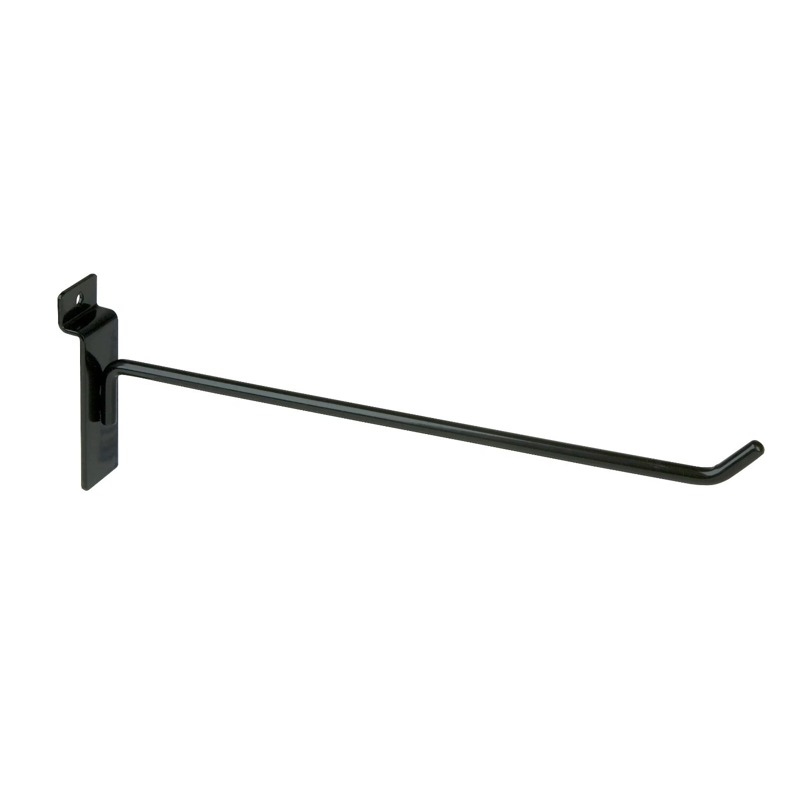 10" Black Slatwall Peg Hooks for Retail & Garage | Multi-Pack Options Available