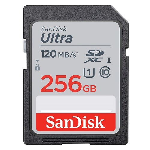 Sandisk Ultra SD Memory Card for Canon Digital Camera EOS Rebel T7 Rebel T6 77D
