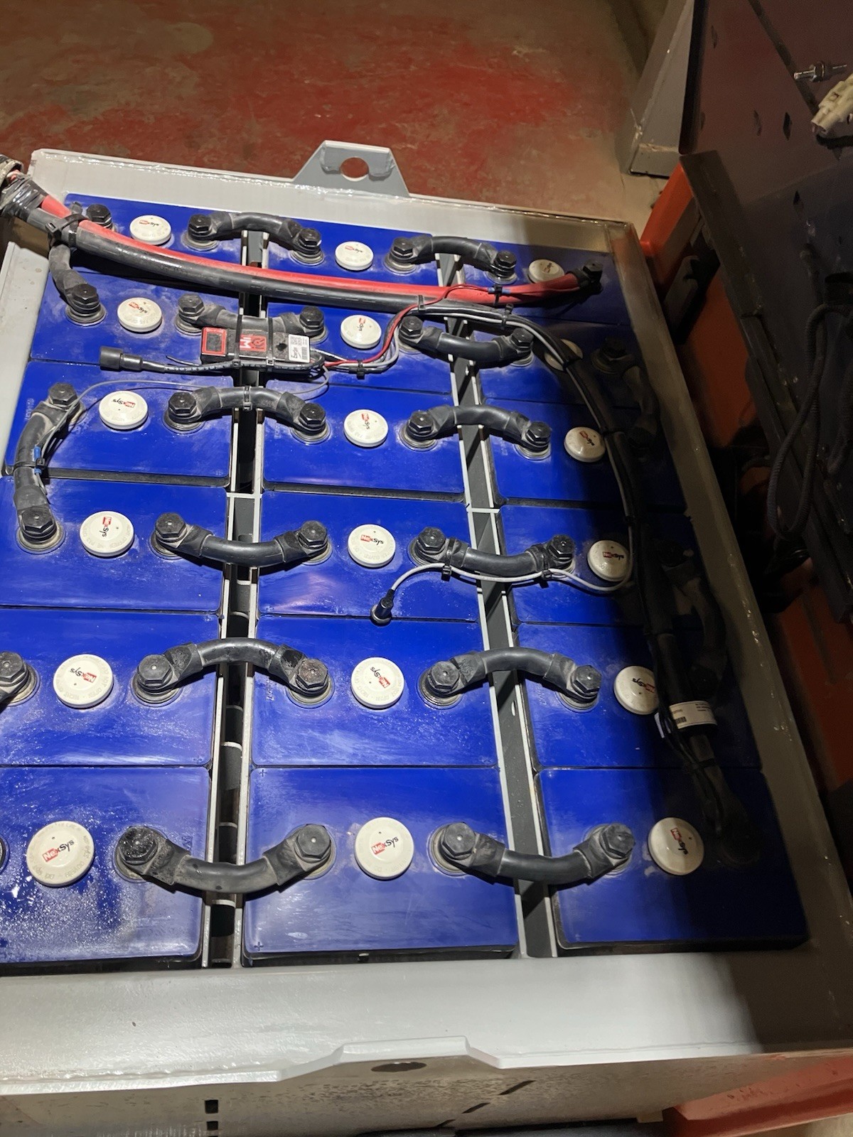 2021 Toyota 5000 LB Electric Forklift With SS and Triple Mast