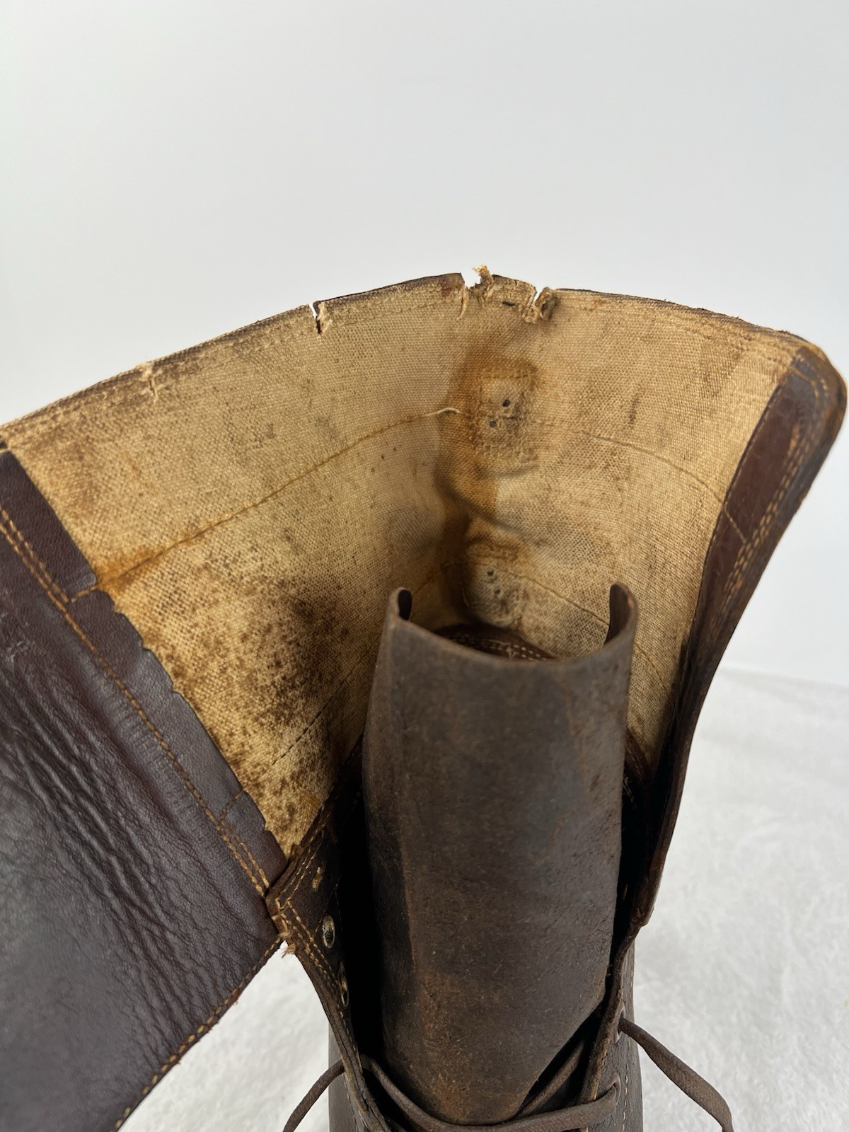 Vtg Wwii US Army Military M-1943 M43 Double Buckle Combat Boots 1940s Mens 10 E