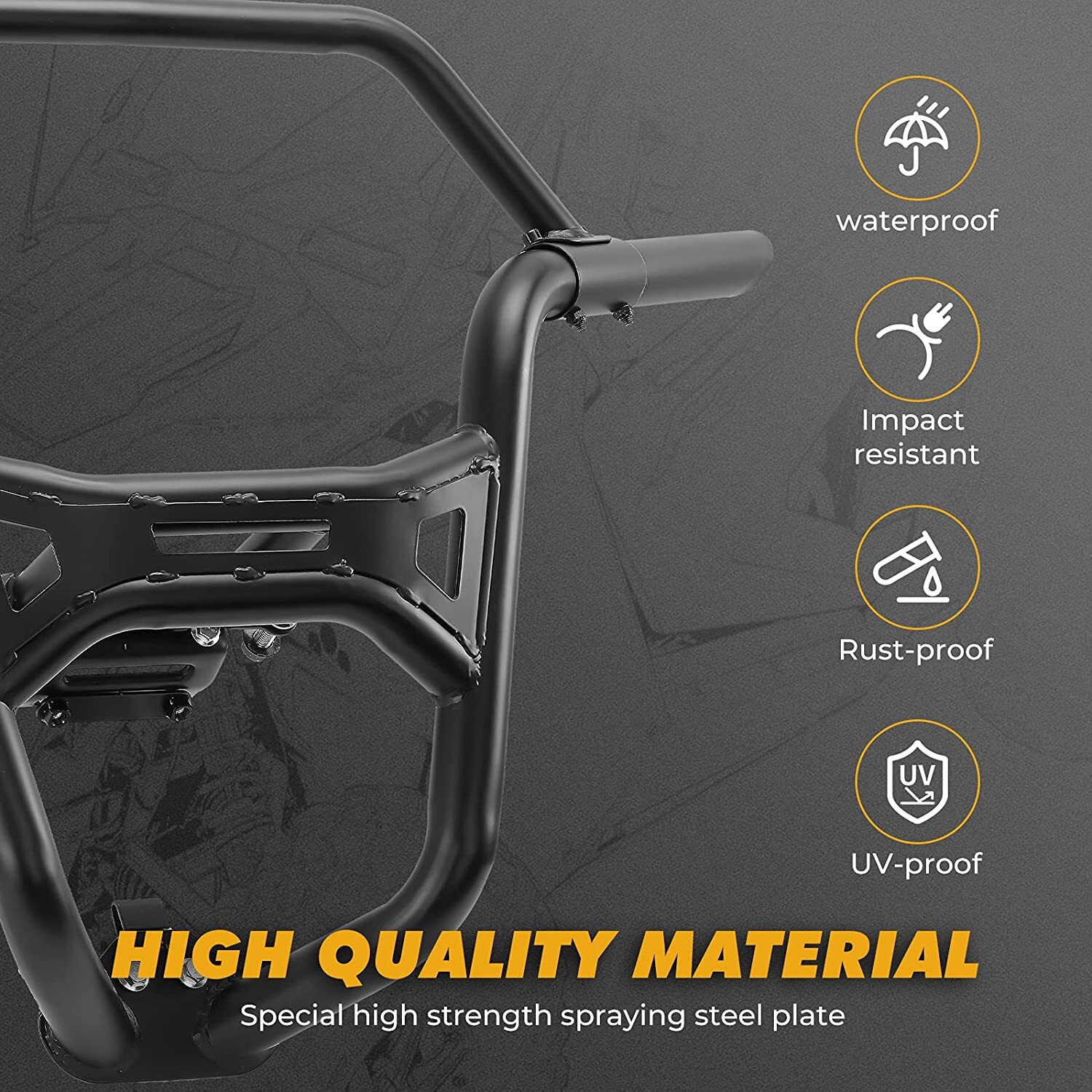 Heavy Duty Front Bumper Guard For 2019-2023 Polaris RZR XP 1000 / XP 4 Turbo