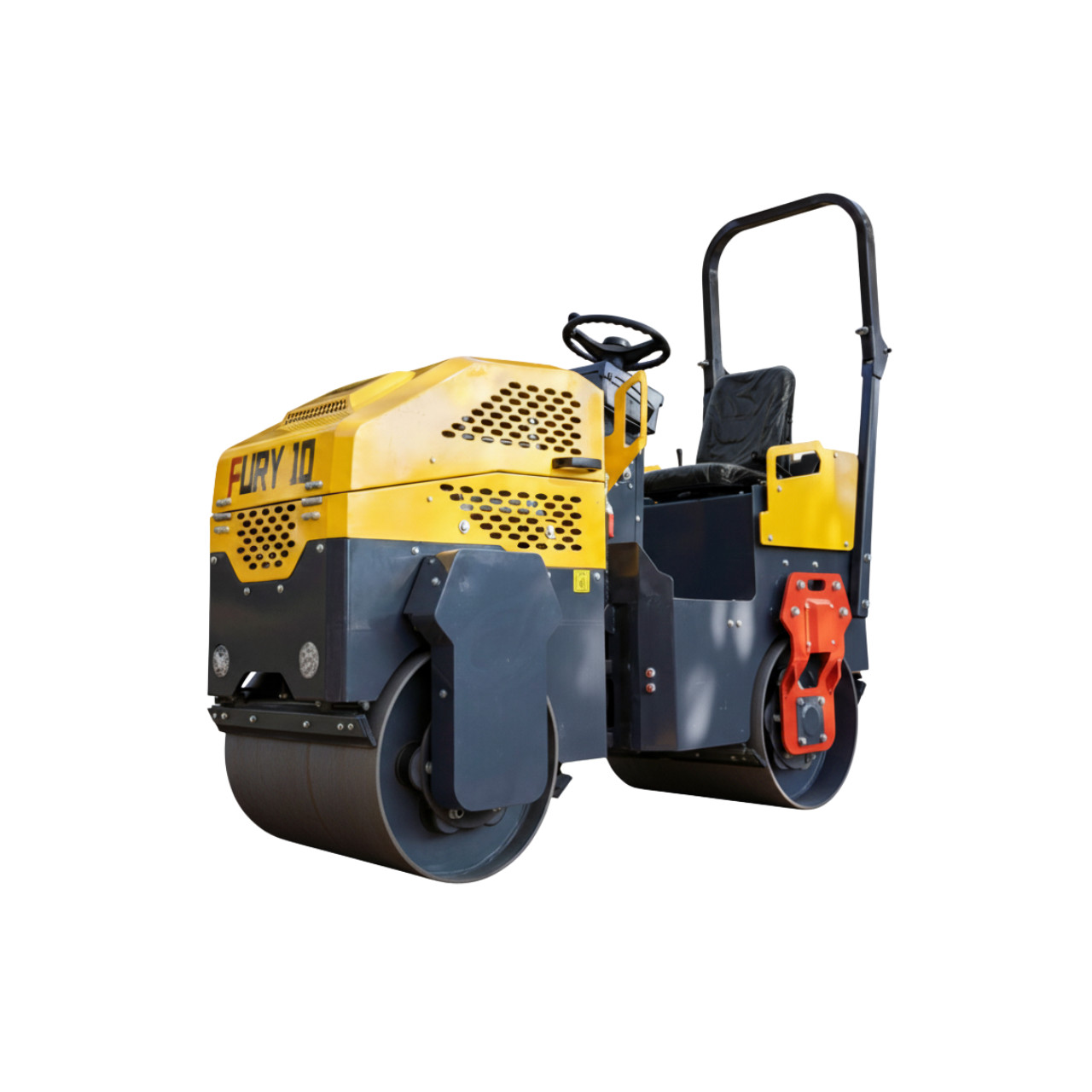 TYPHON Fury 10 Road Roller Compactor 1 Ton B&S 13.5hp Gas Soil Asphalt Rollers