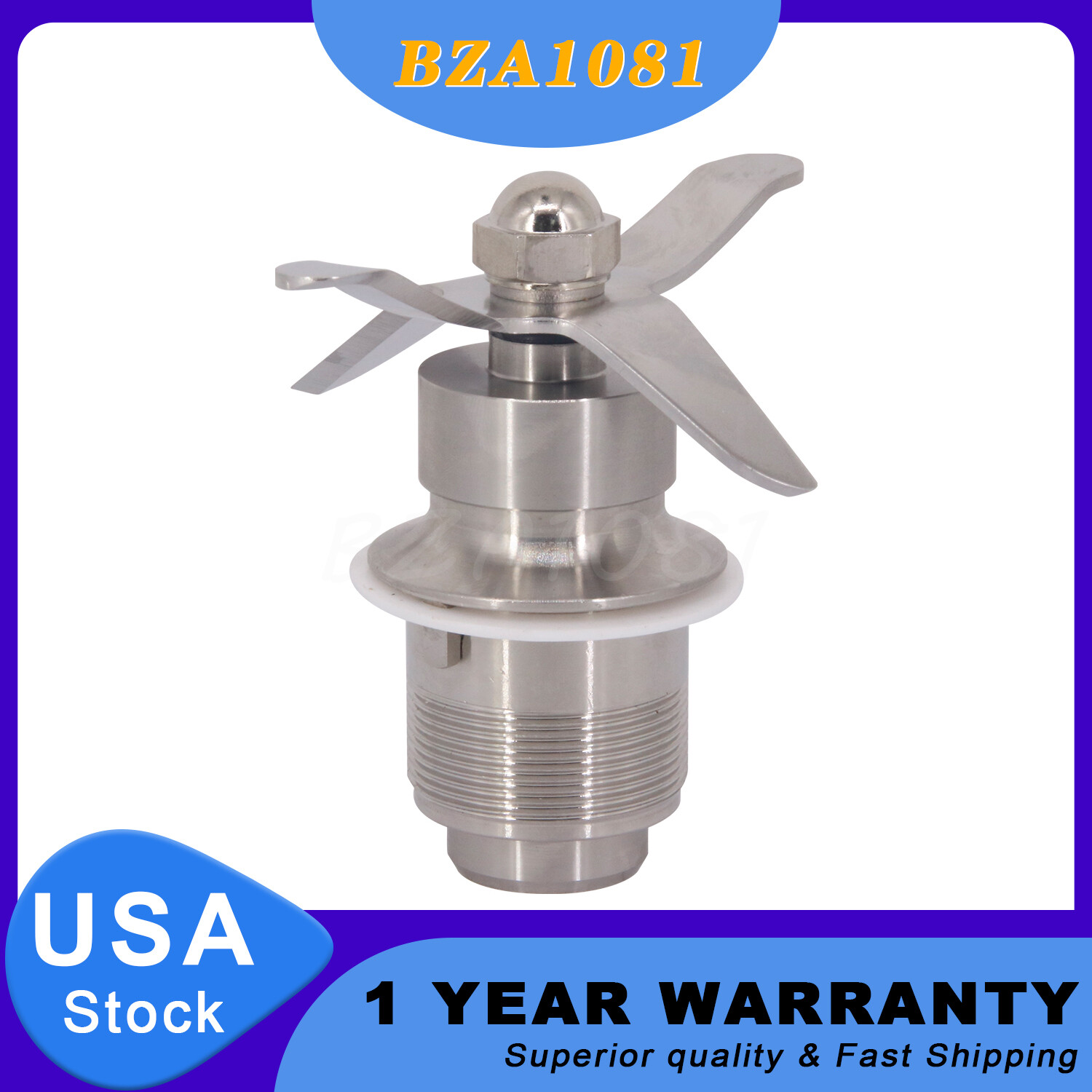 Replacement 502977 Blender Blade for Waring CB6 CB10 CB15 Cutting Blade Assembly