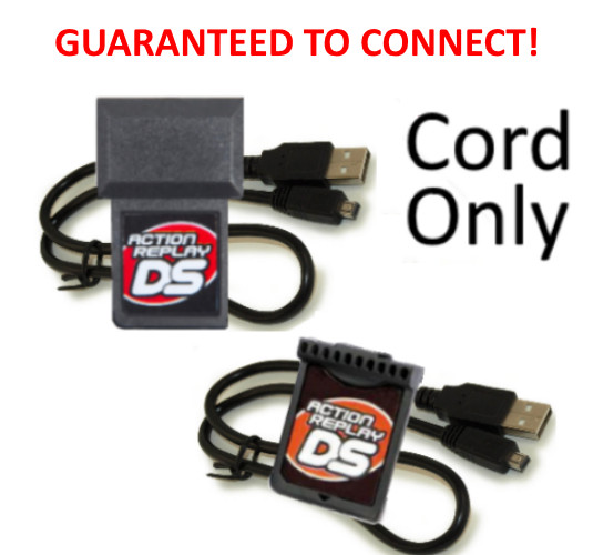 Cable New USB Cord for Action Replay DS DSi 3' Feet Nintendo Cheats Pokemon NDS