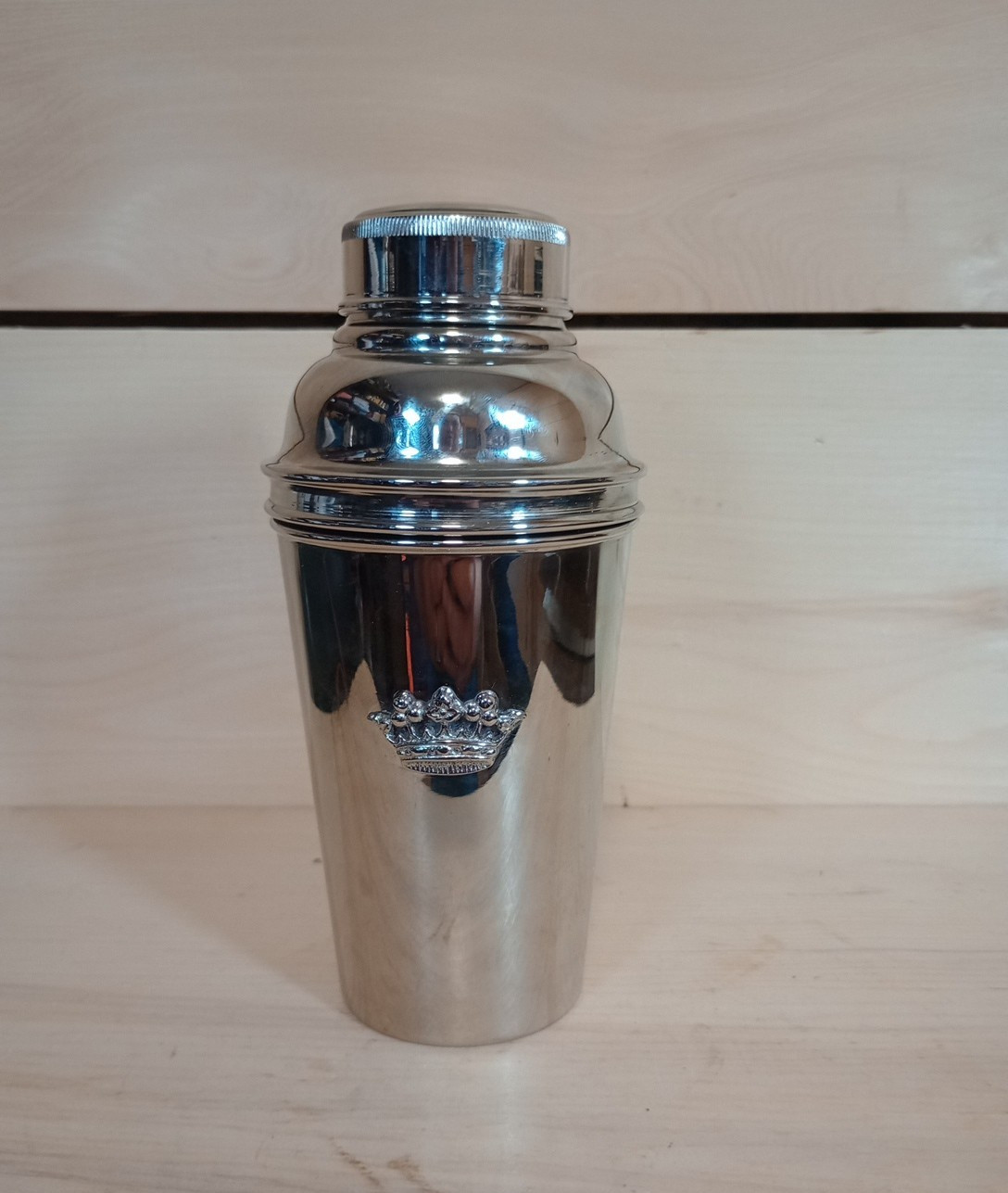 VTG TRAVEL COCKTAIL SHAKER SET WITH 4 SHOT GLASSES & LEATHER CARRYING CASE INDIA