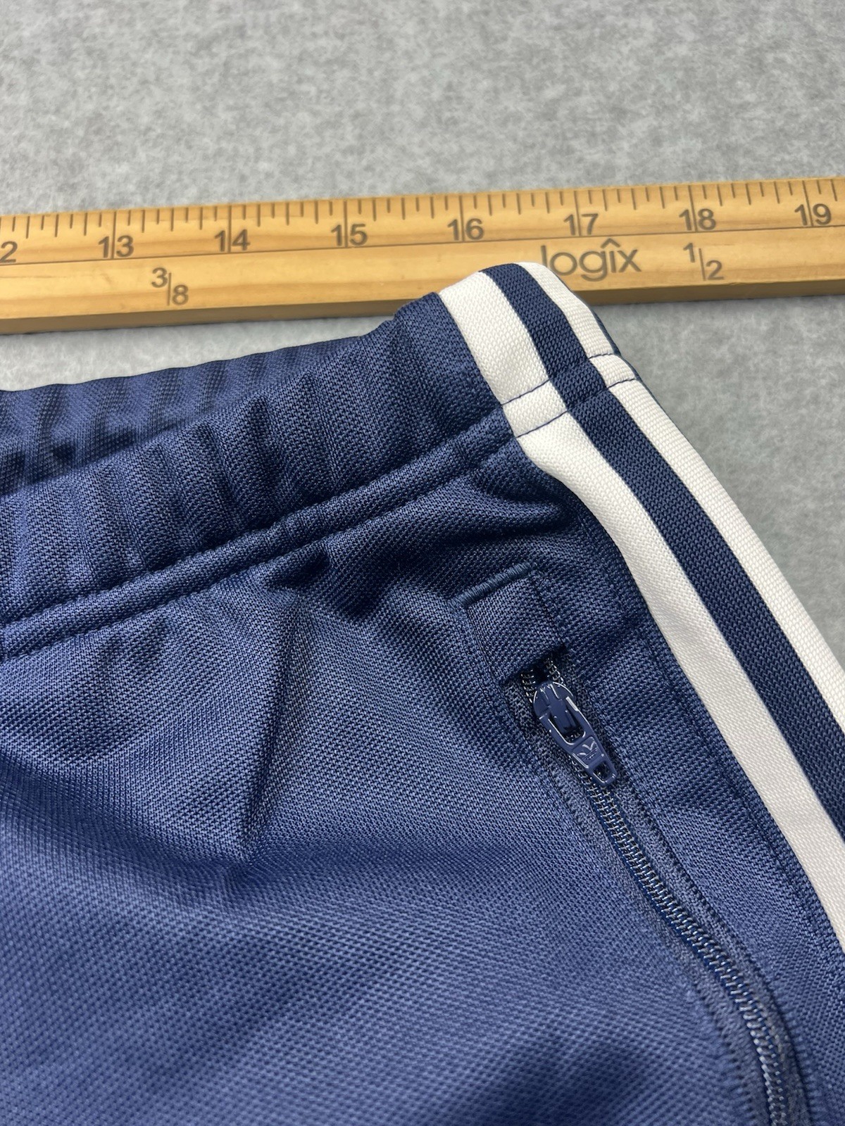 adidas Originals Adicolor Beckenbauer Blue Men’s Track Pants IP0421 Size XL NWT