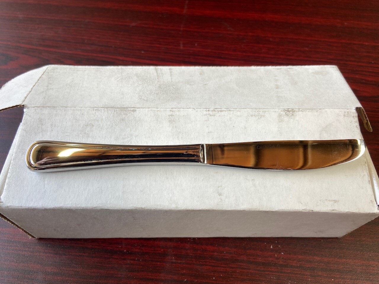 12 Pack Oneida T015KSBG 7-1/8" Butter Knife 18/10 Stainless New Rim Pattern 8962