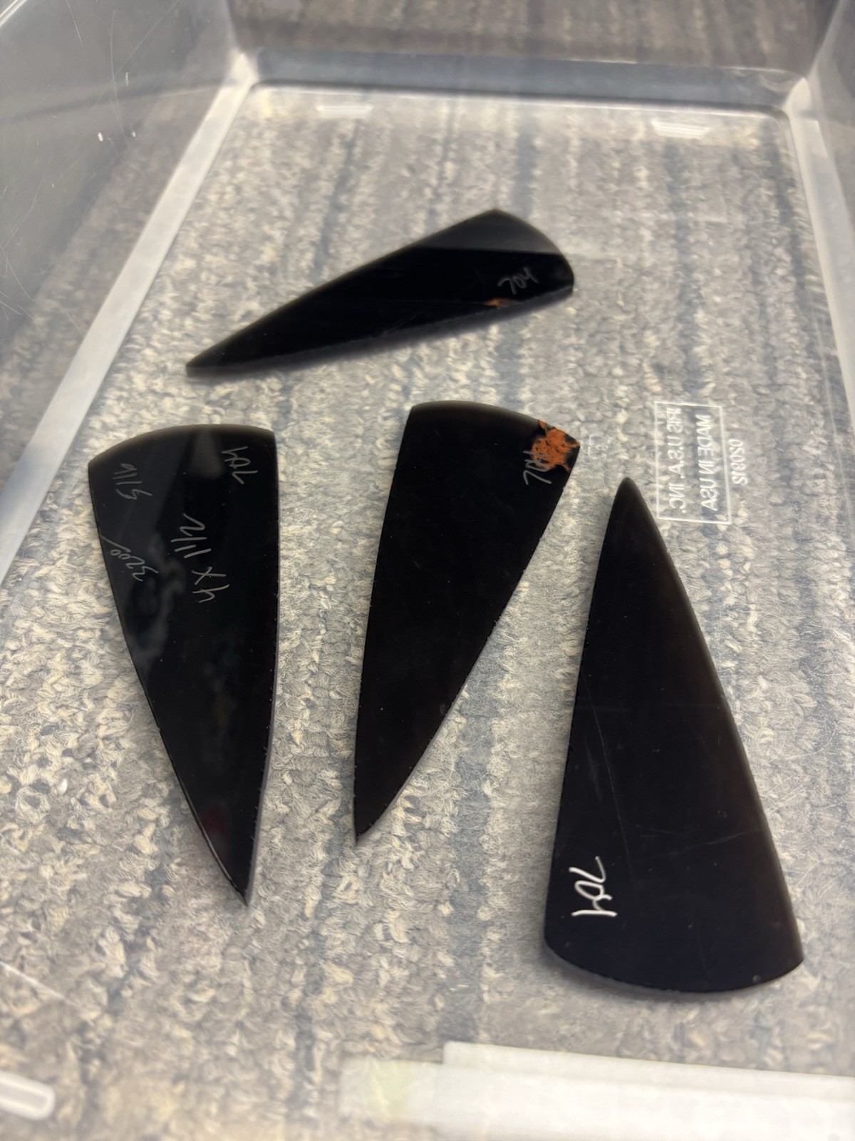 Elko Flint Knapping Preform Practice Blank For Making Arrow Head Triple Flow
