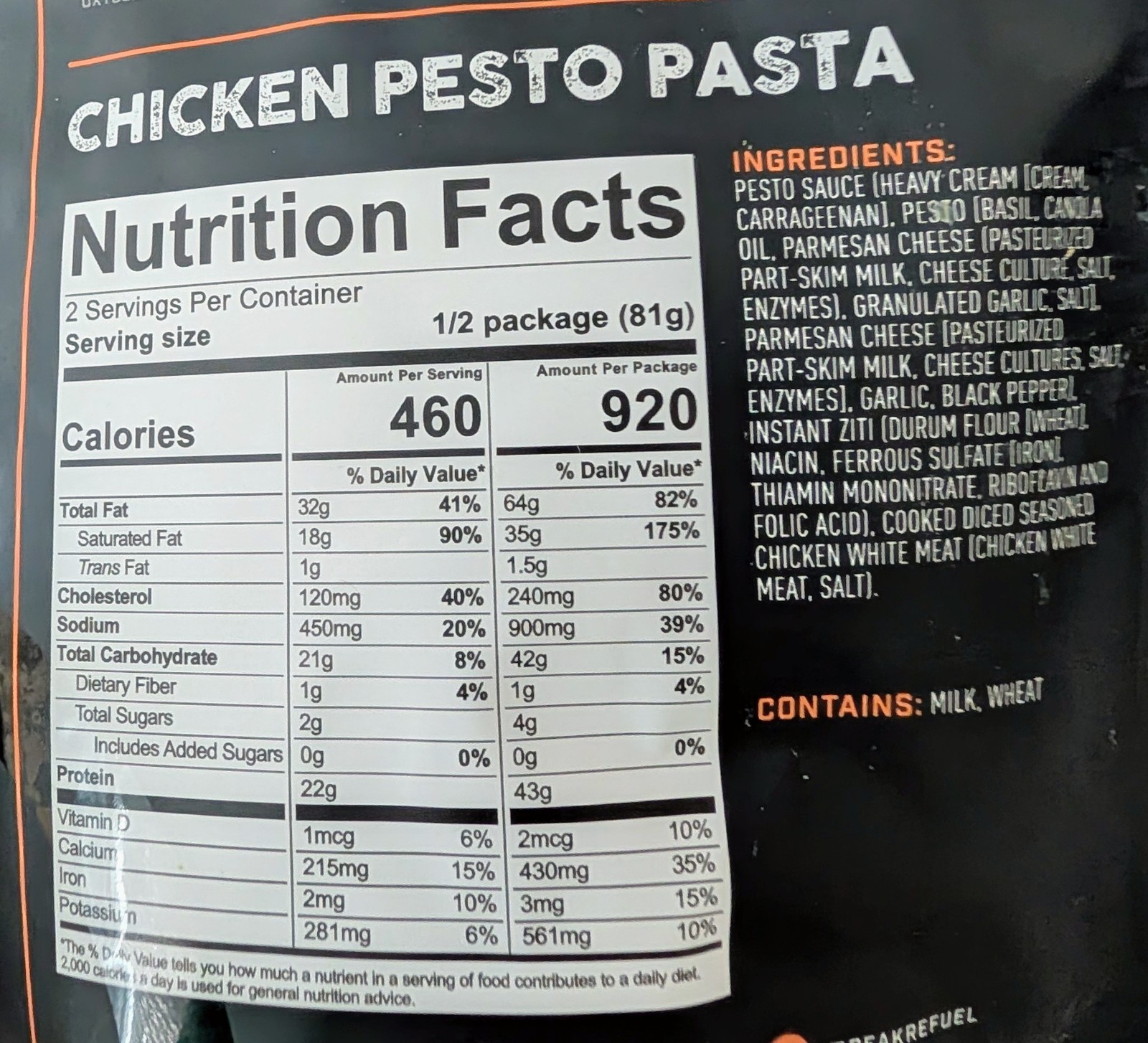 Peak Refuel Premium Freeze-dried meal 6 Pouch Bundle