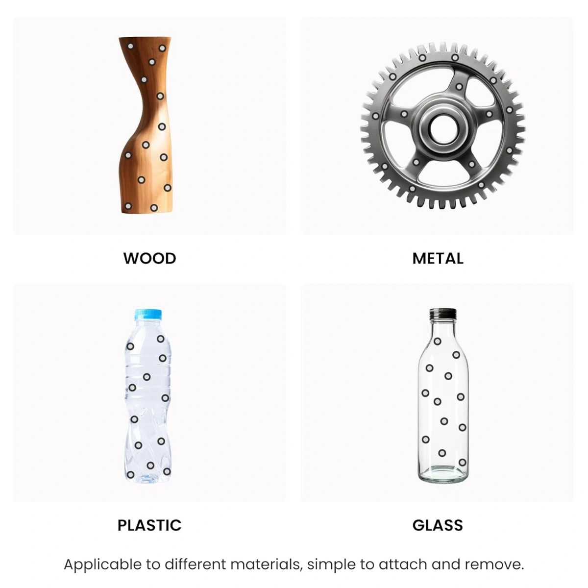 3D Scanning Markers 3.0/6.0mm, 3D Scanner Diffuse Reflection Tracking Reference