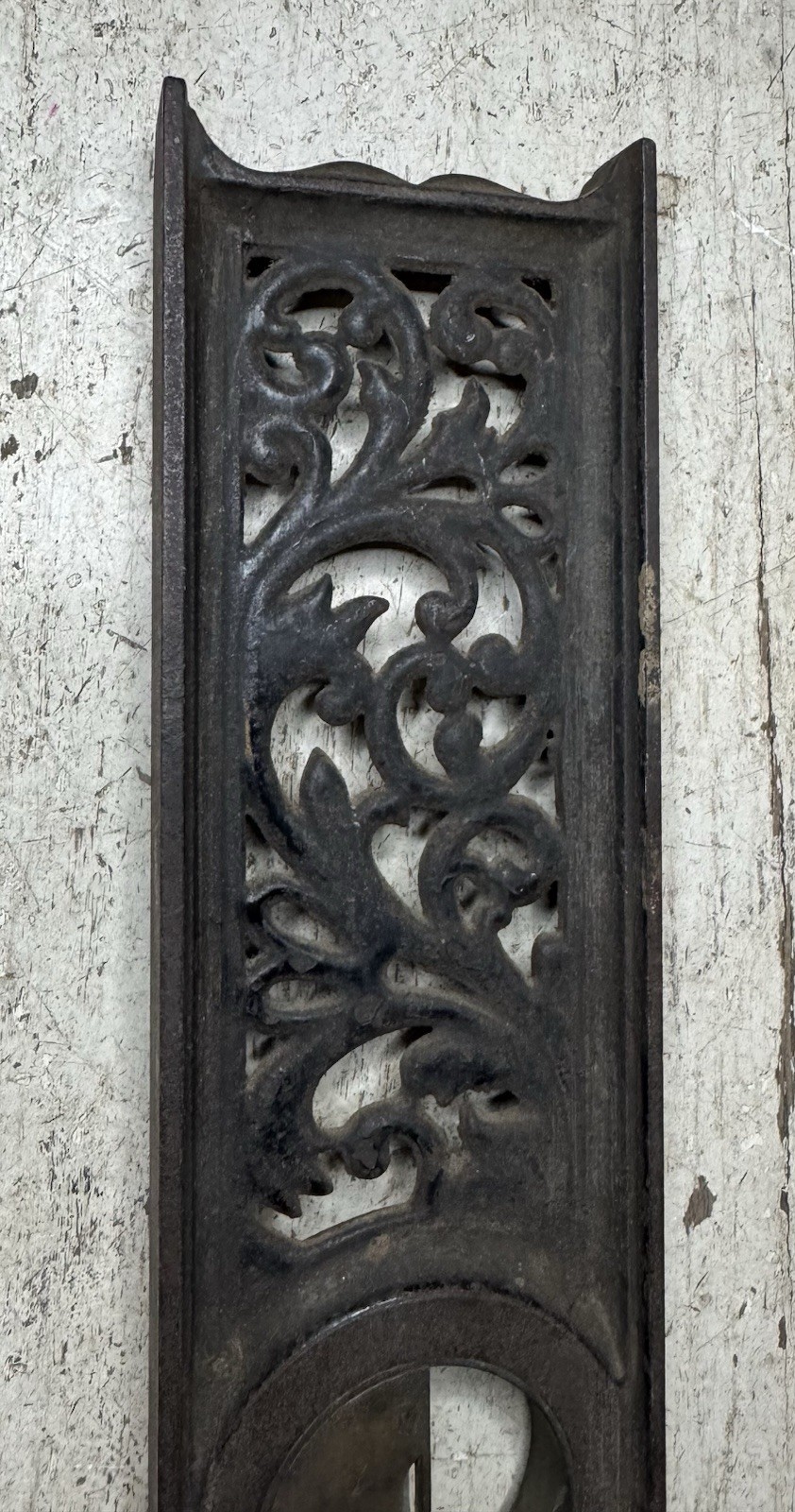 Antique 1867 1868 LL Davis Adjustible Spirit Level Cast Iron 18'' Inclinometer