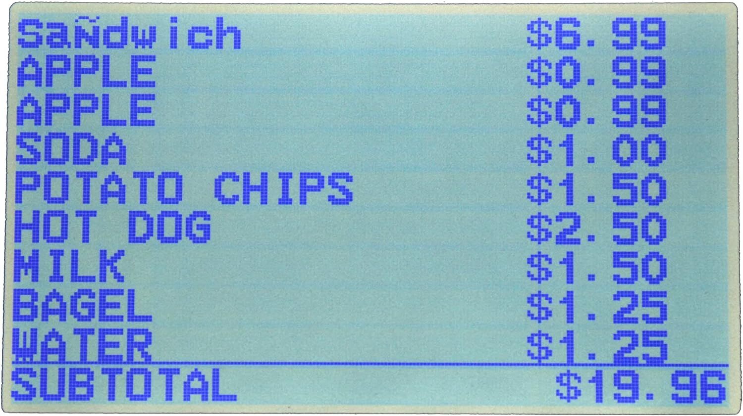 Royal Alpha 7000ml Cash Register,10-line LCD, dual thermal printers,SD card slot